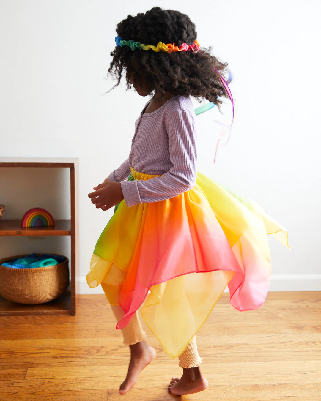 Sarah's Silks Rainbow Fairy Skirt - Image 5