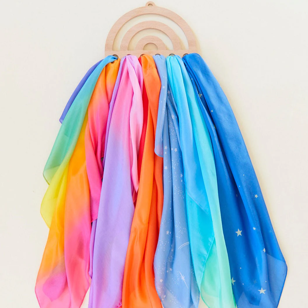 Sarah's Silks Rainbow Playsilk Display - Image 3