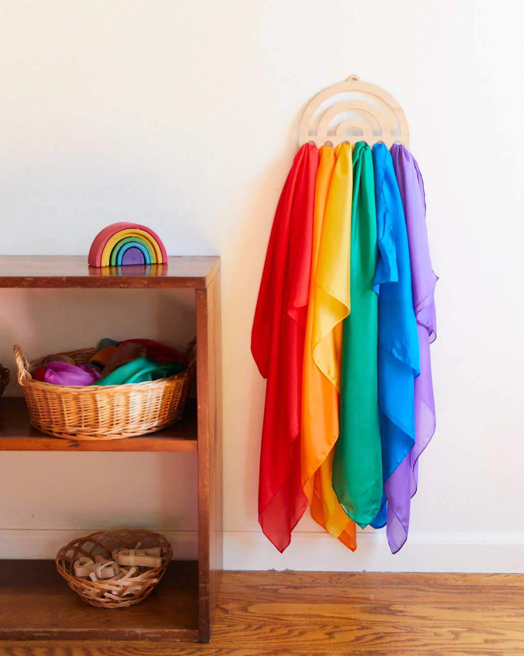 Sarah's Silks Rainbow Playsilk Display - Image 4