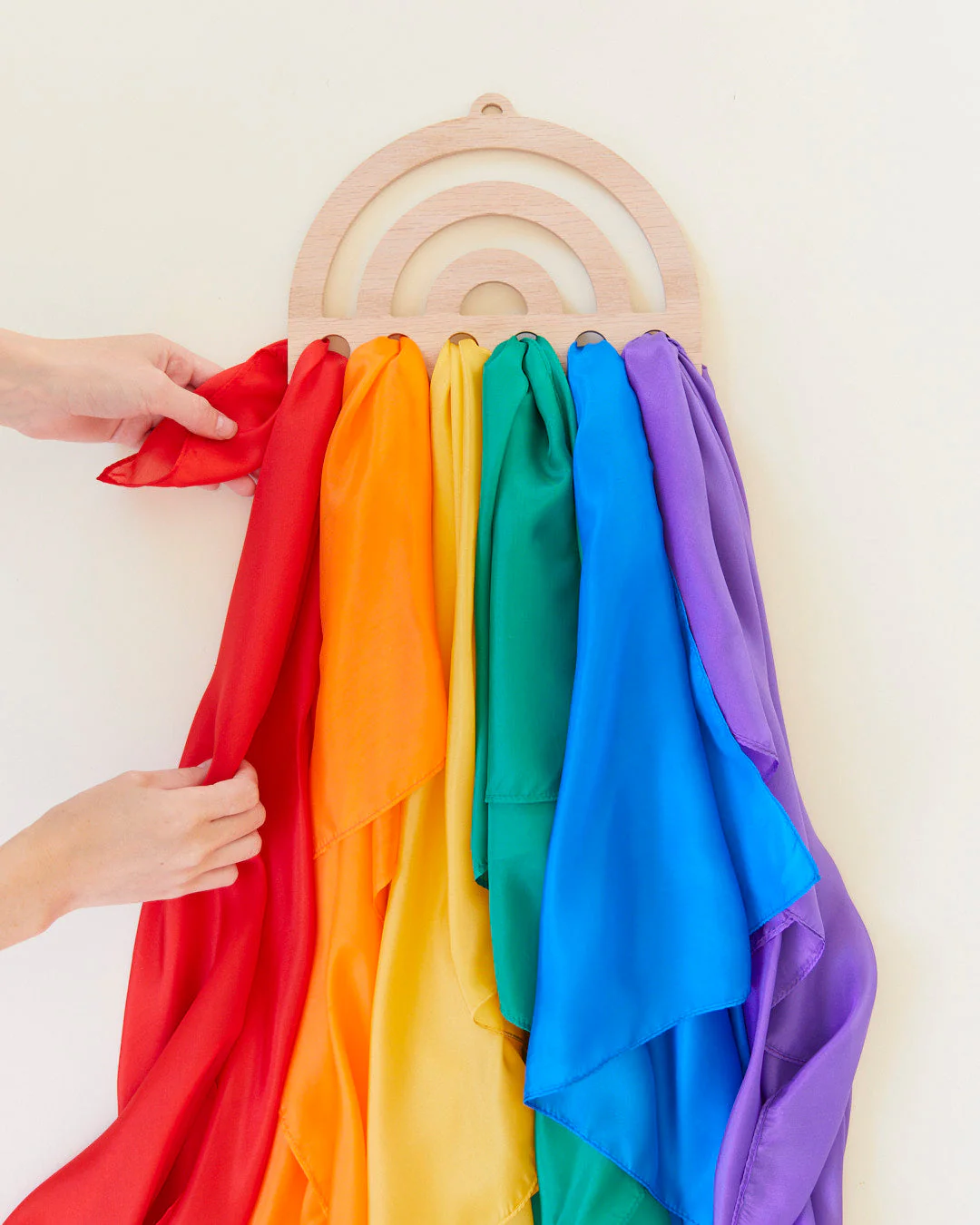 Sarah's Silks Rainbow Playsilk Display - Image 5