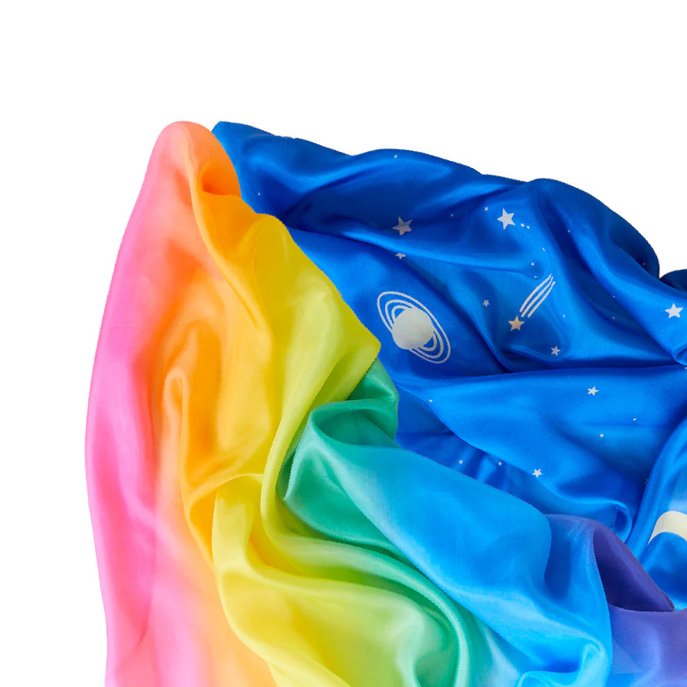 Sarah's Silks Rainbow + Star Playsilk Set - Image 2
