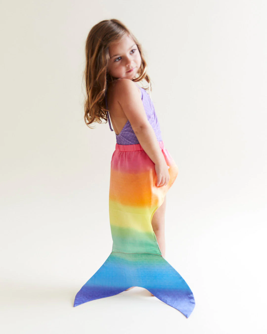 Sarah's Silks Small Rainbow Mermaid Tail - Image 4