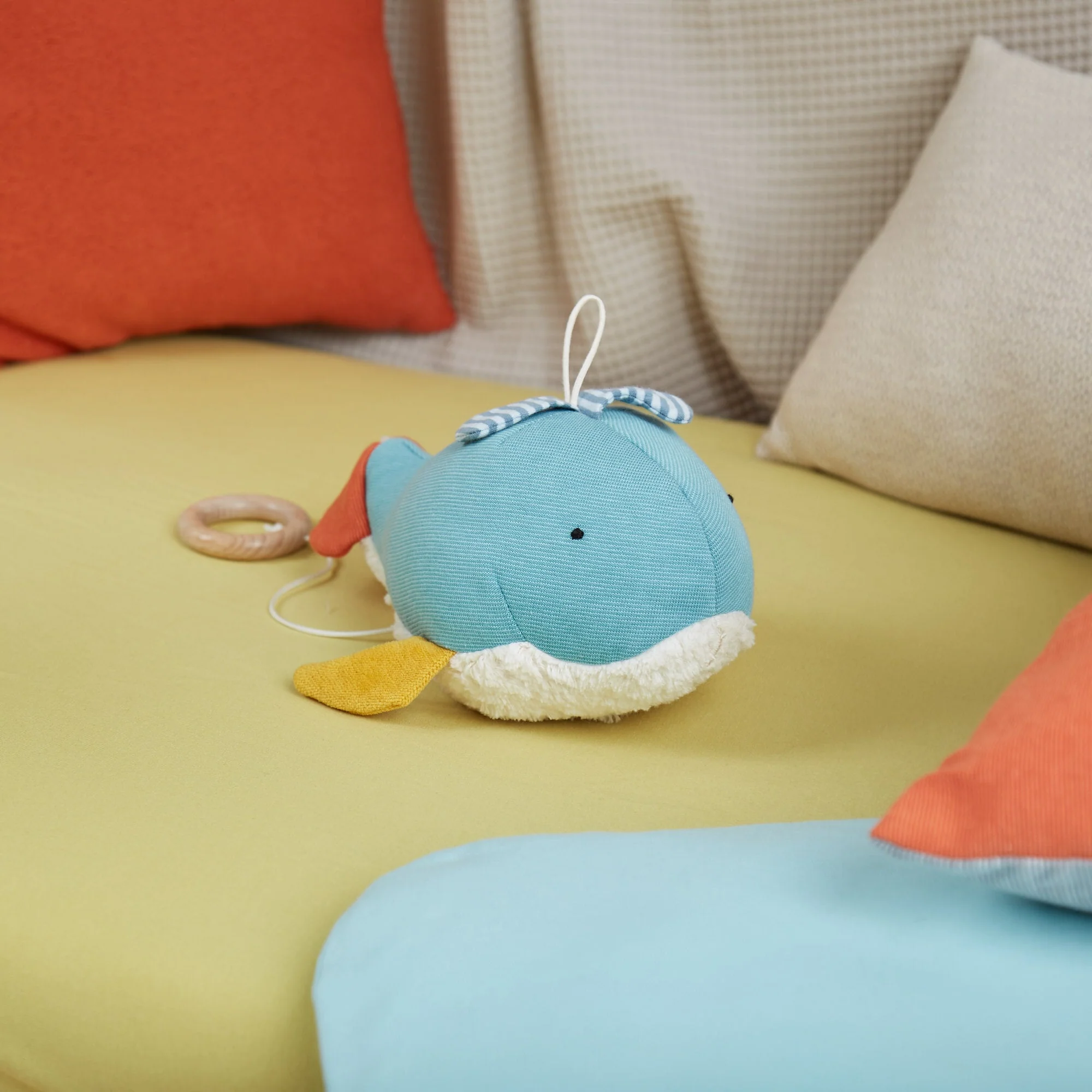 Sigikid Organic Whale Musical Toy - Image 3