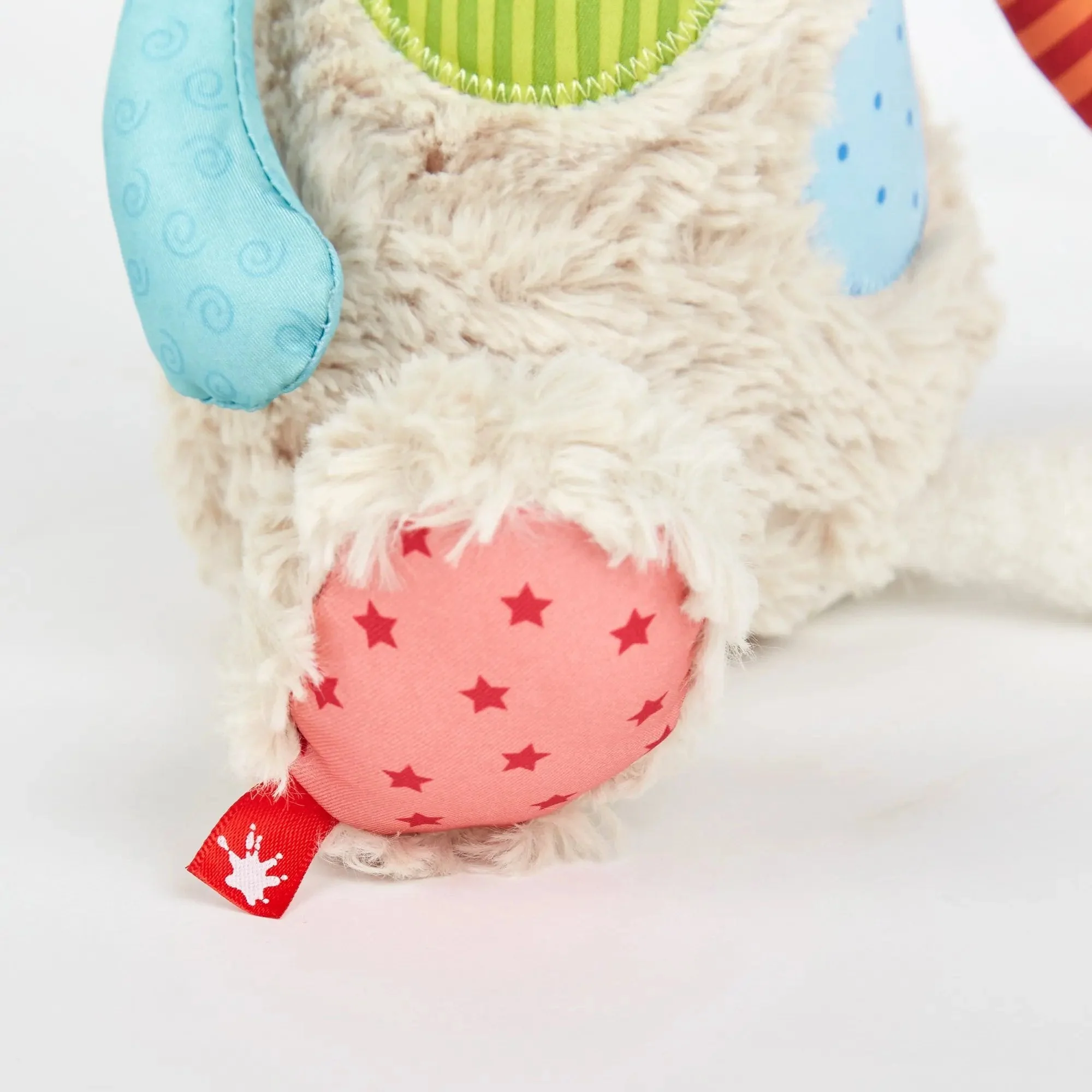 Sigikid Patchwork Cat Plush Toy - Image 2