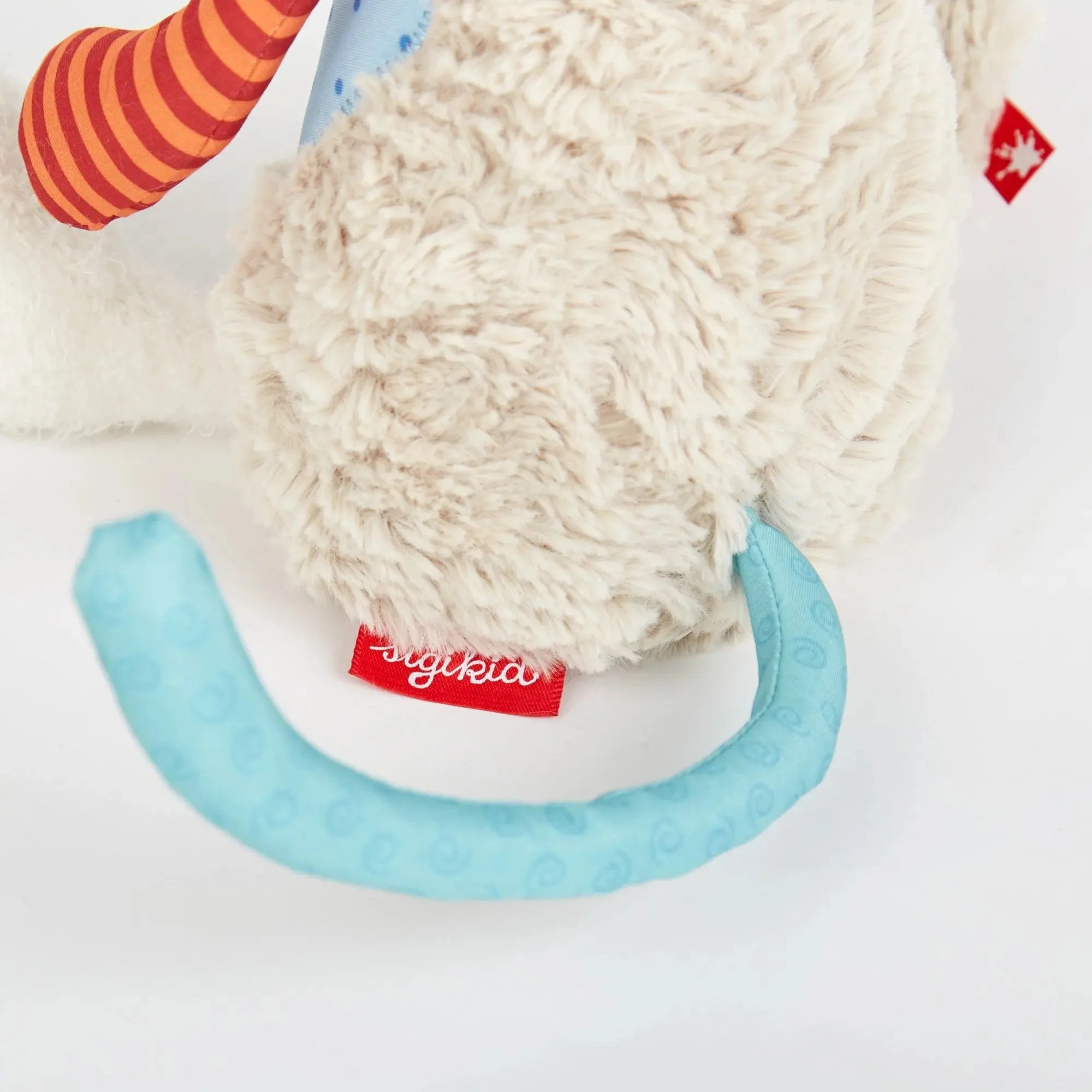 Sigikid Patchwork Cat Plush Toy - Image 3