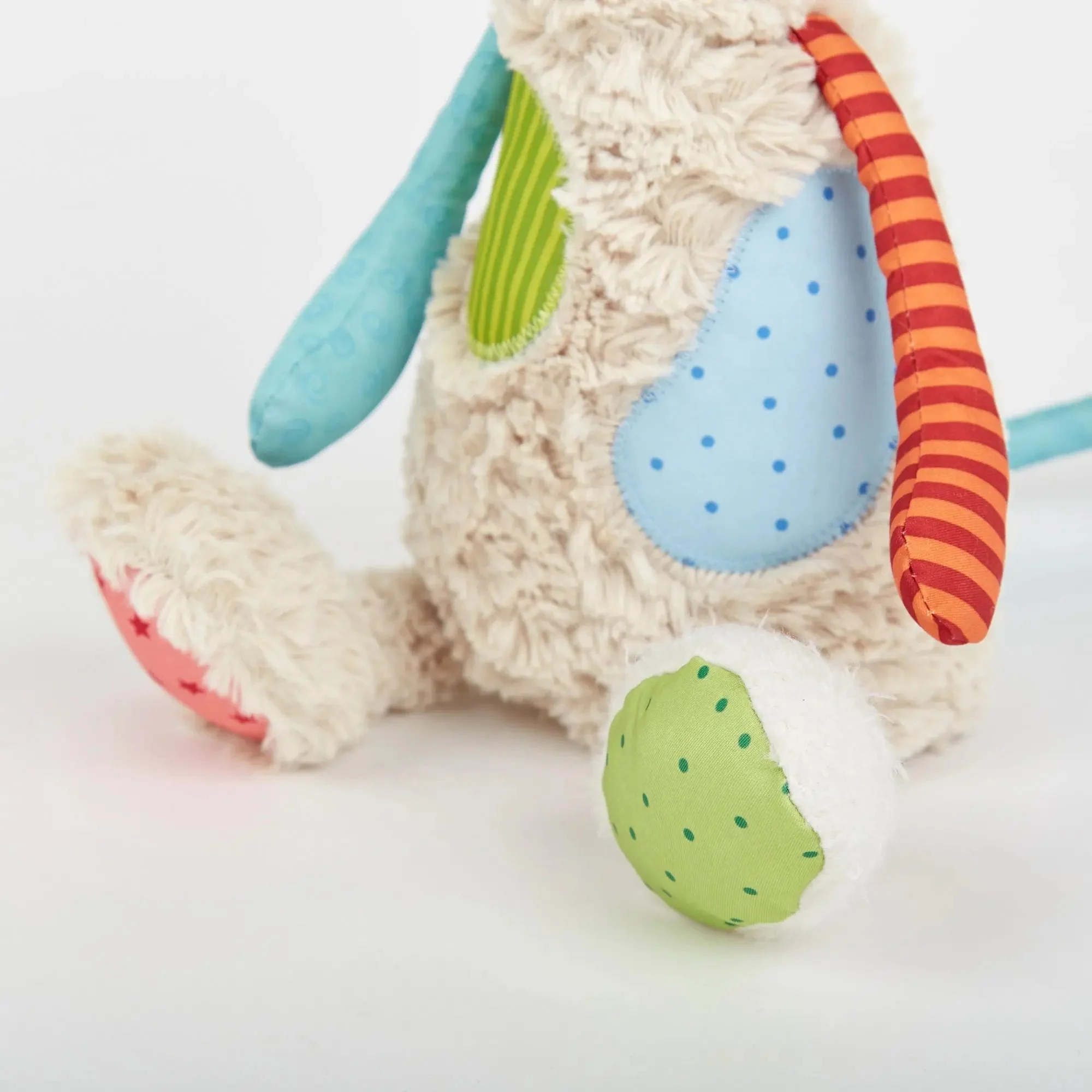 Sigikid Patchwork Cat Plush Toy - Image 4