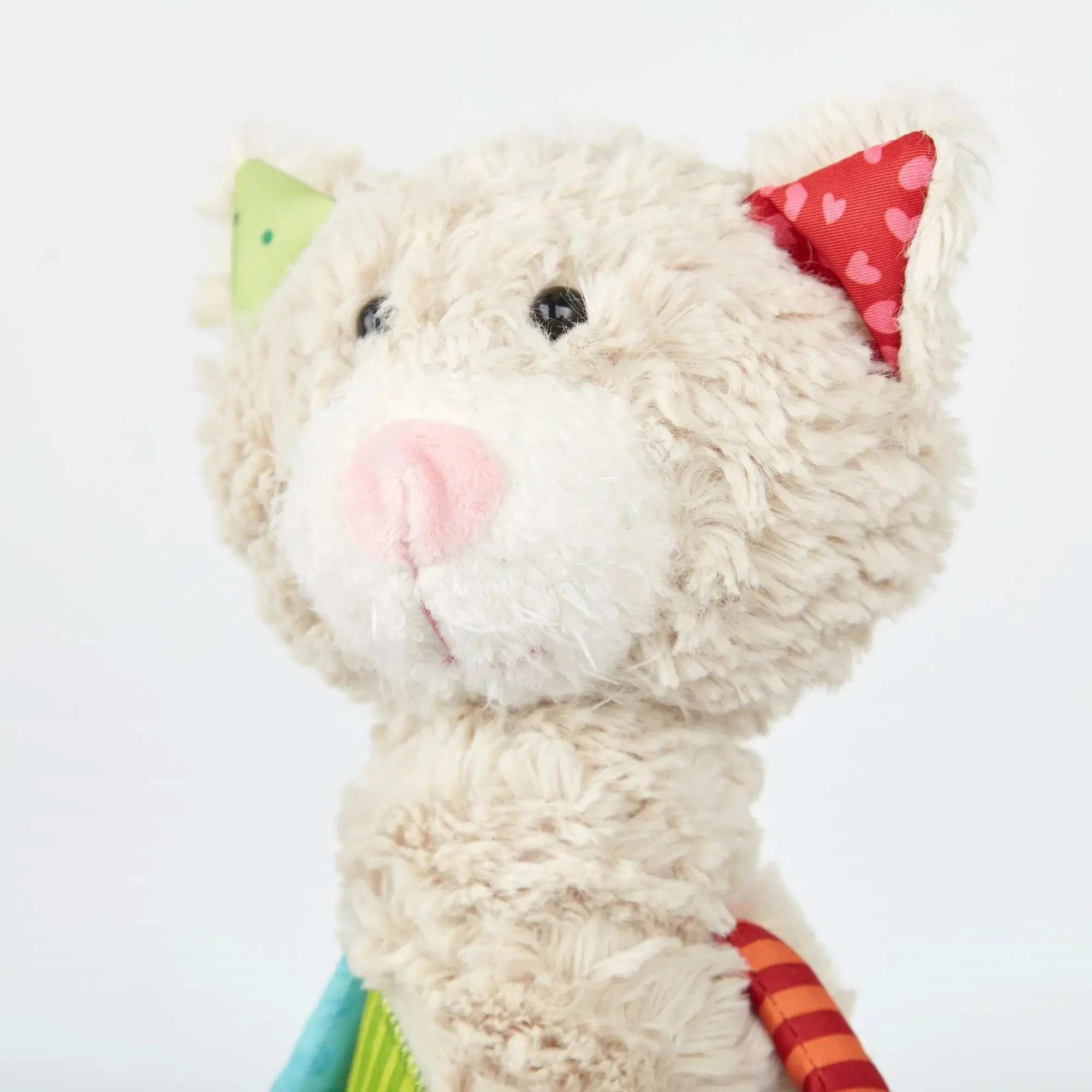 Sigikid Patchwork Cat Plush Toy - Image 6