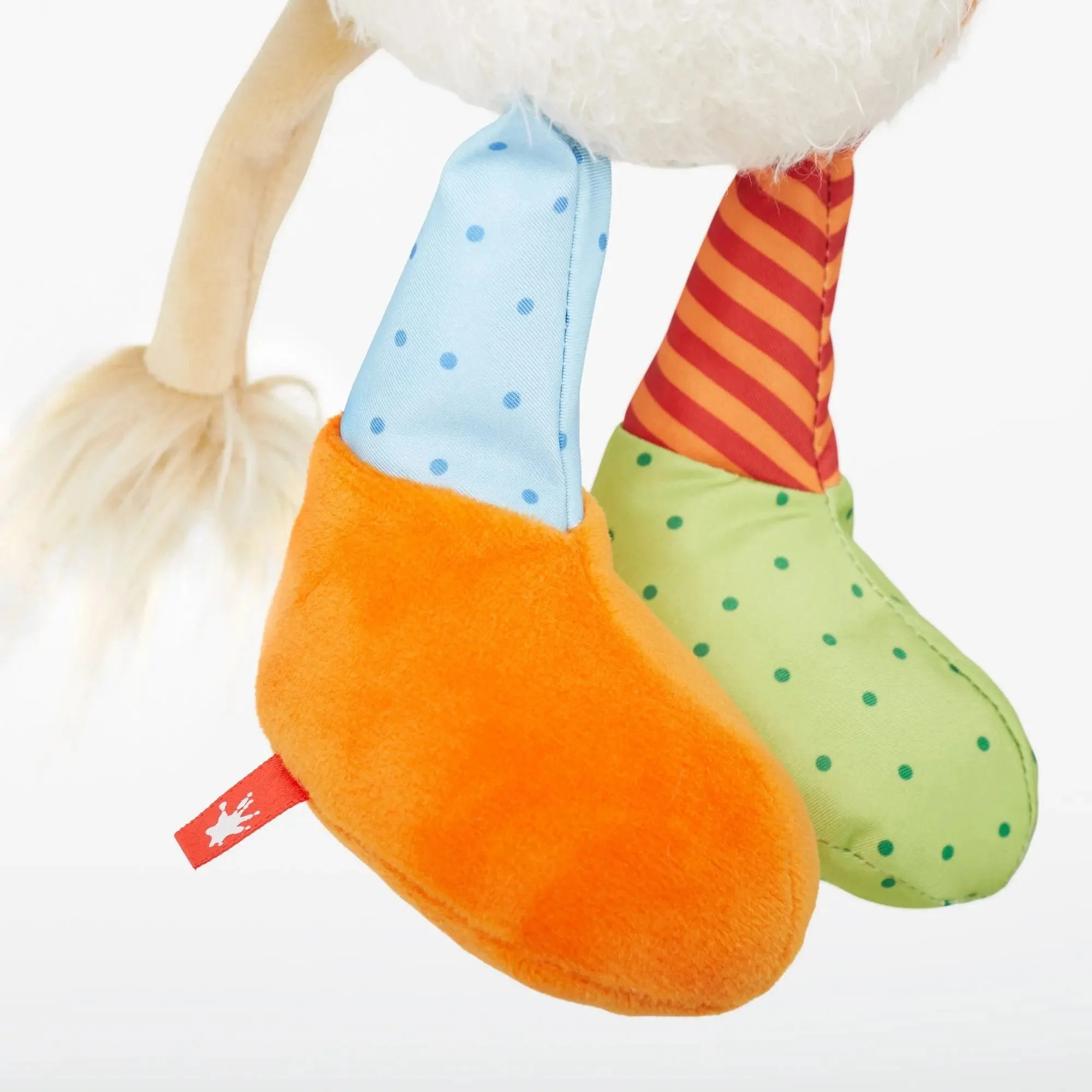 Sigikid Patchwork Cow Plush Toy - Image 3