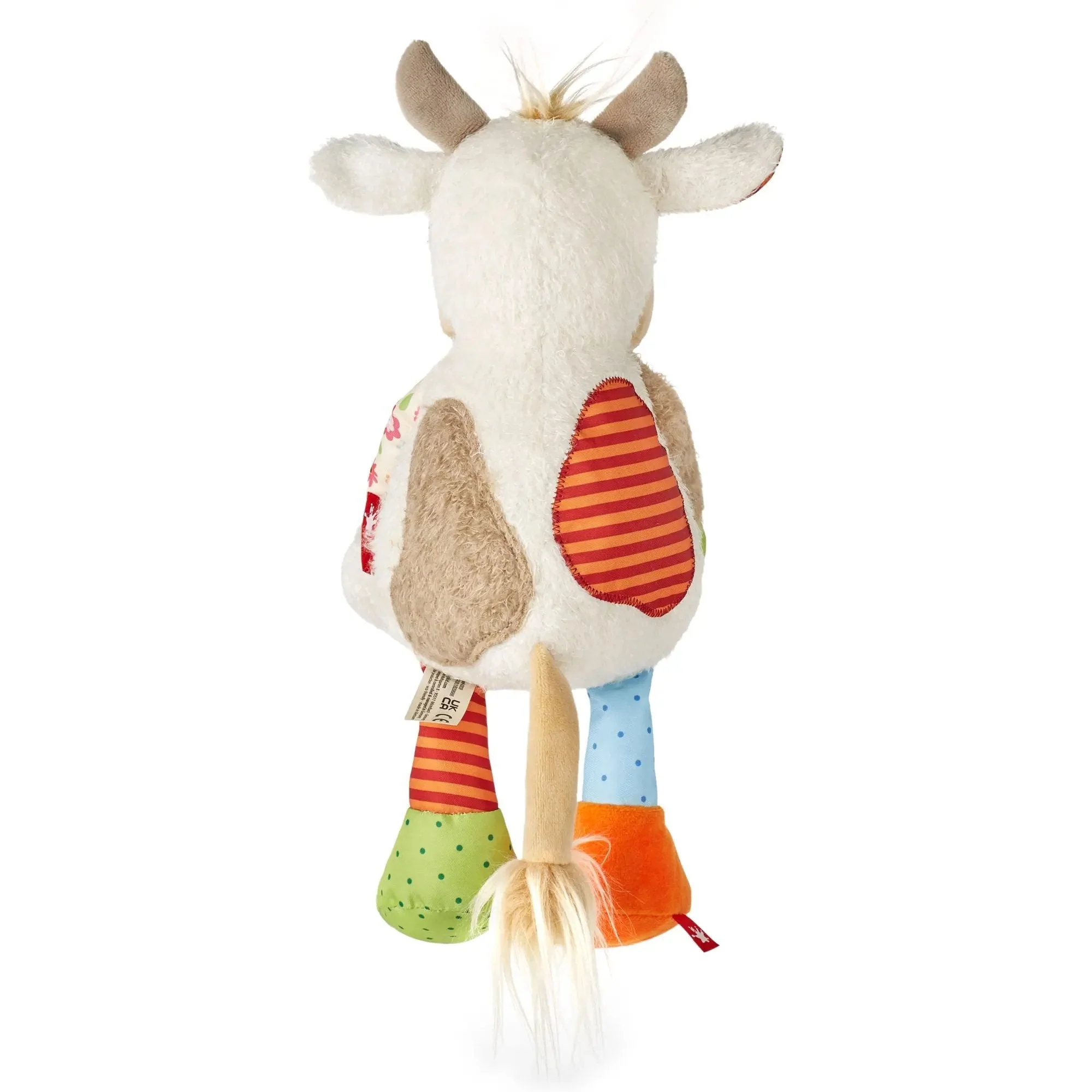 Sigikid Patchwork Cow Plush Toy - Image 6