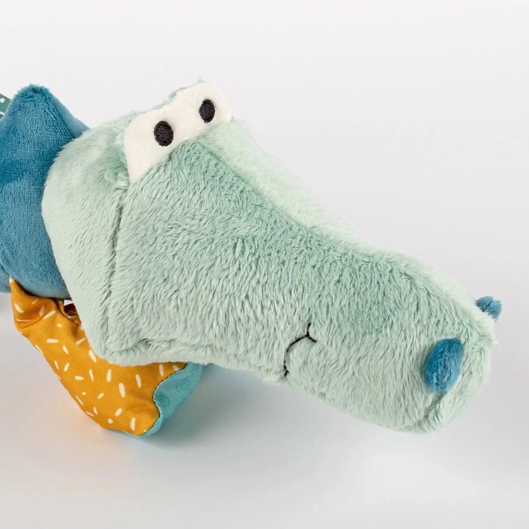 Sigikid Patchwork Crocodile Plush Toy - Image 2