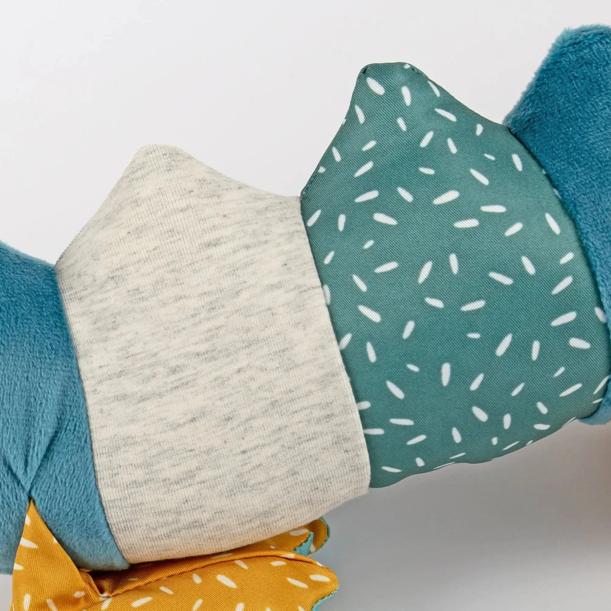 Sigikid Patchwork Crocodile Plush Toy - Image 4
