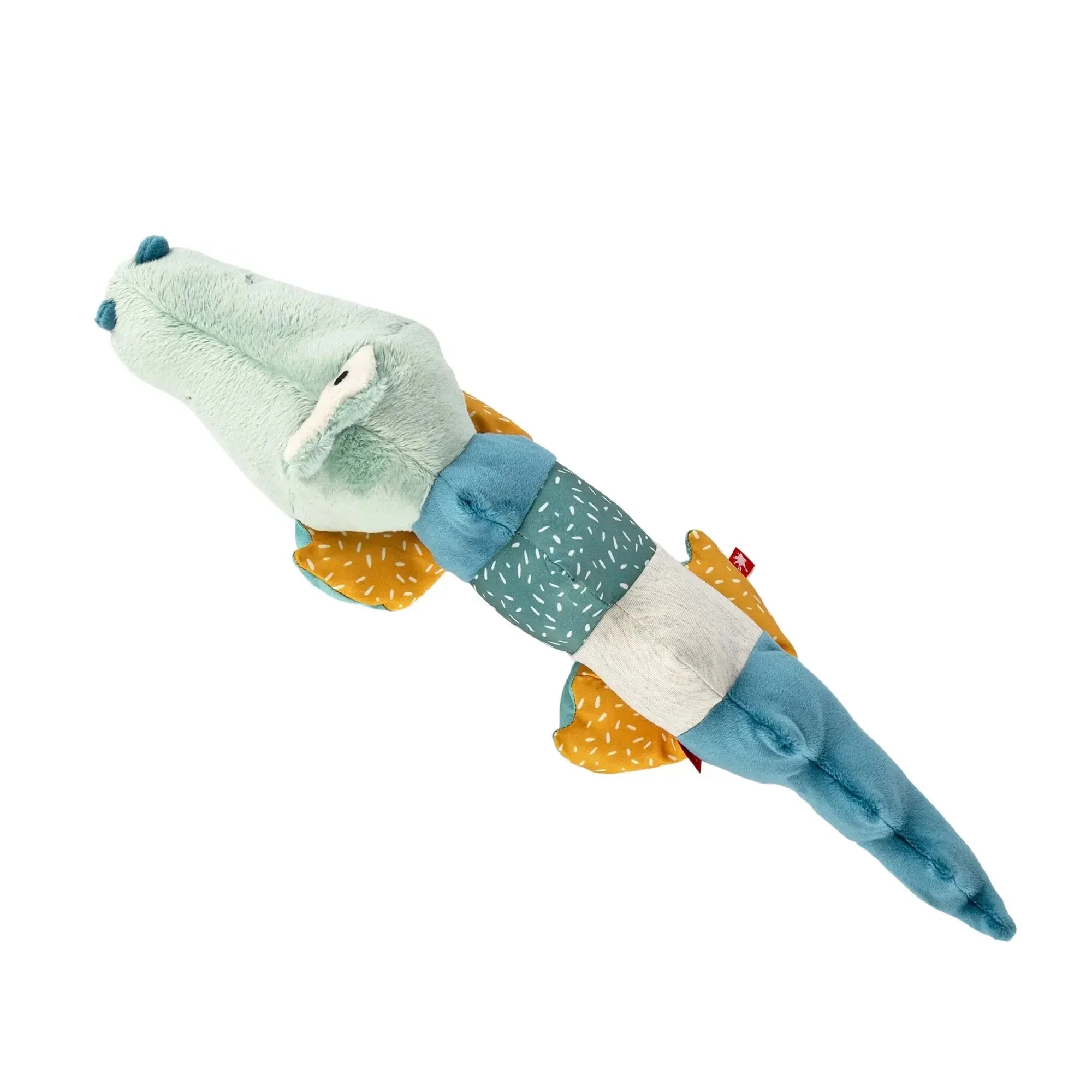 Sigikid Patchwork Crocodile Plush Toy - Image 6