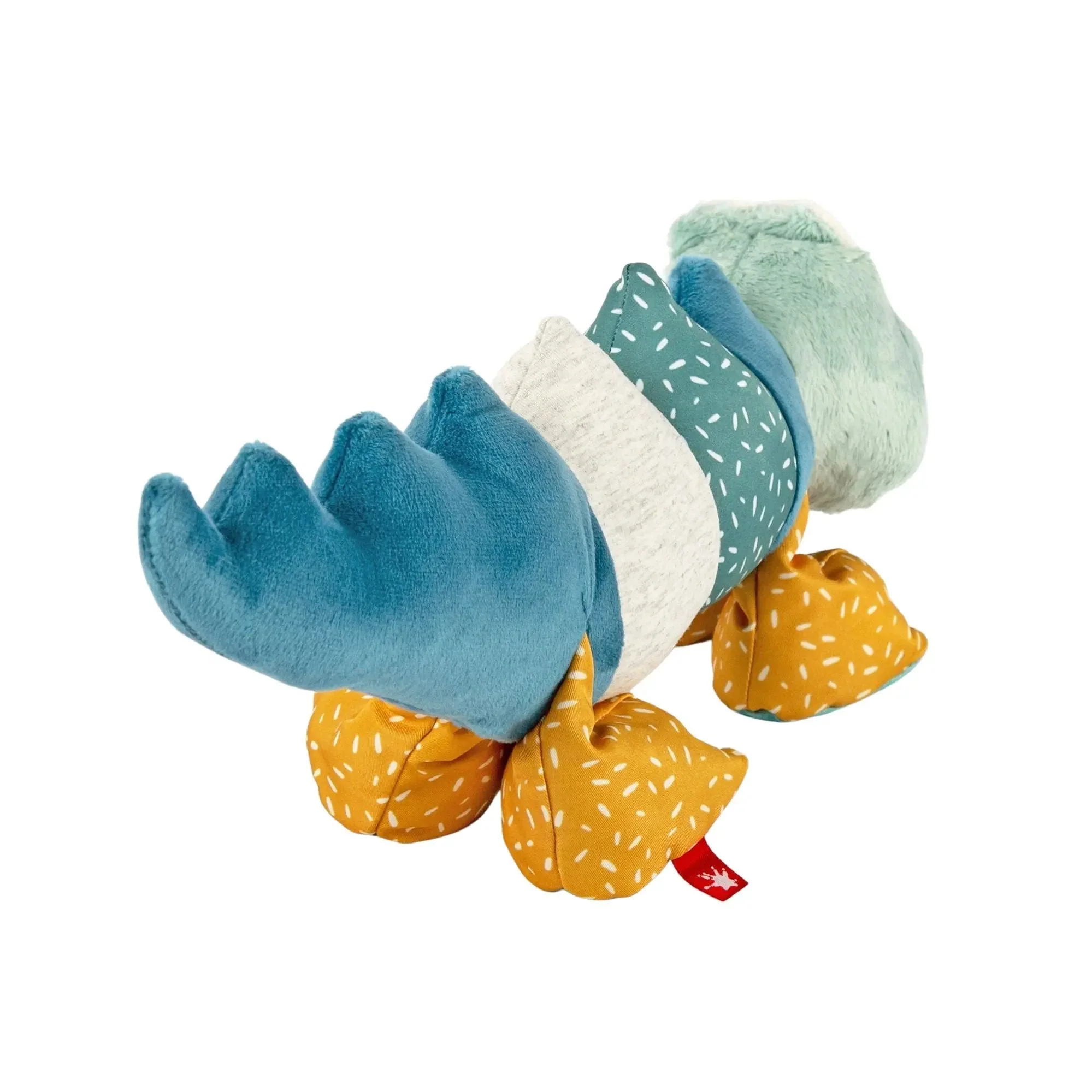 Sigikid Patchwork Crocodile Plush Toy - Image 7