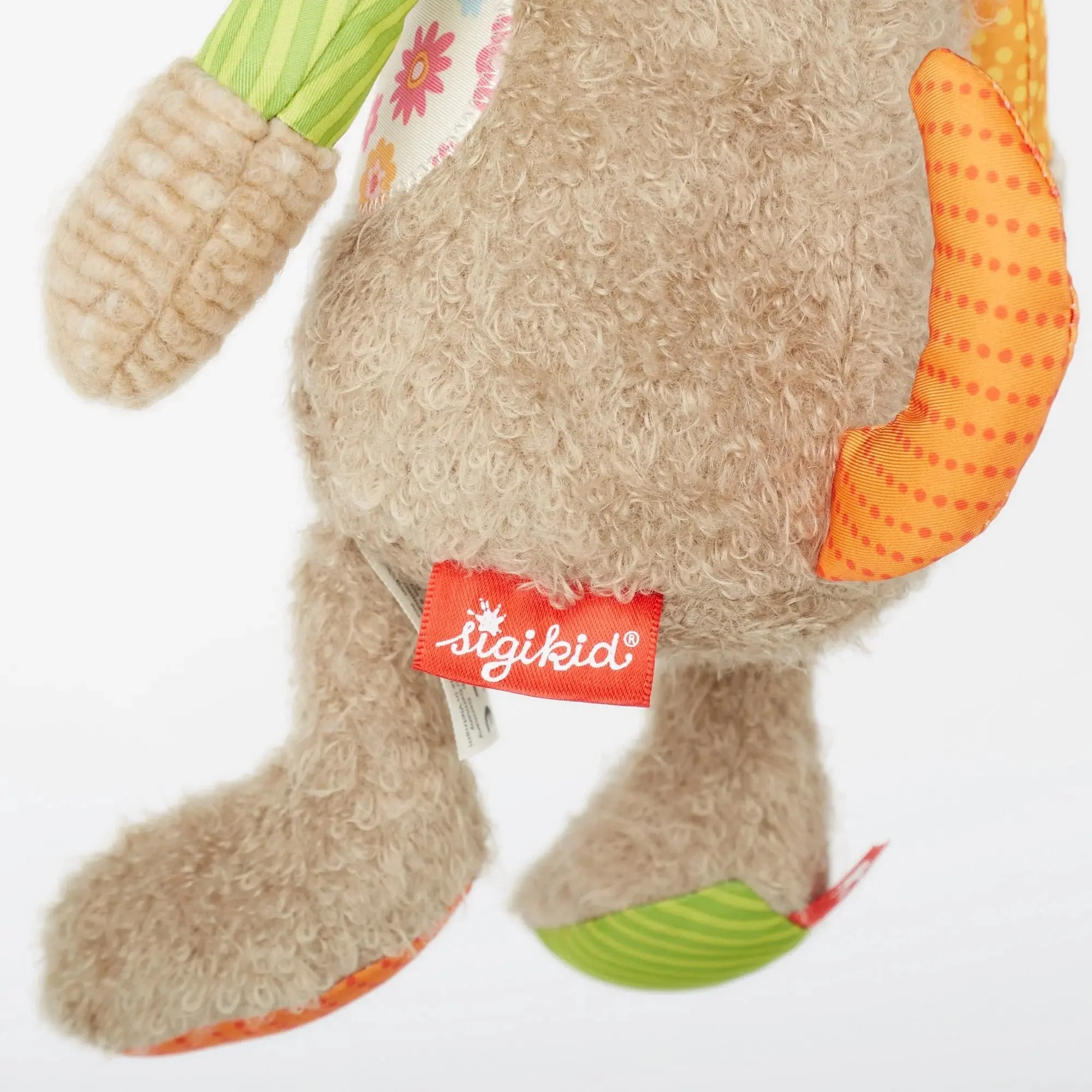 Sigikid Patchwork Dog Plush Toy - Image 3