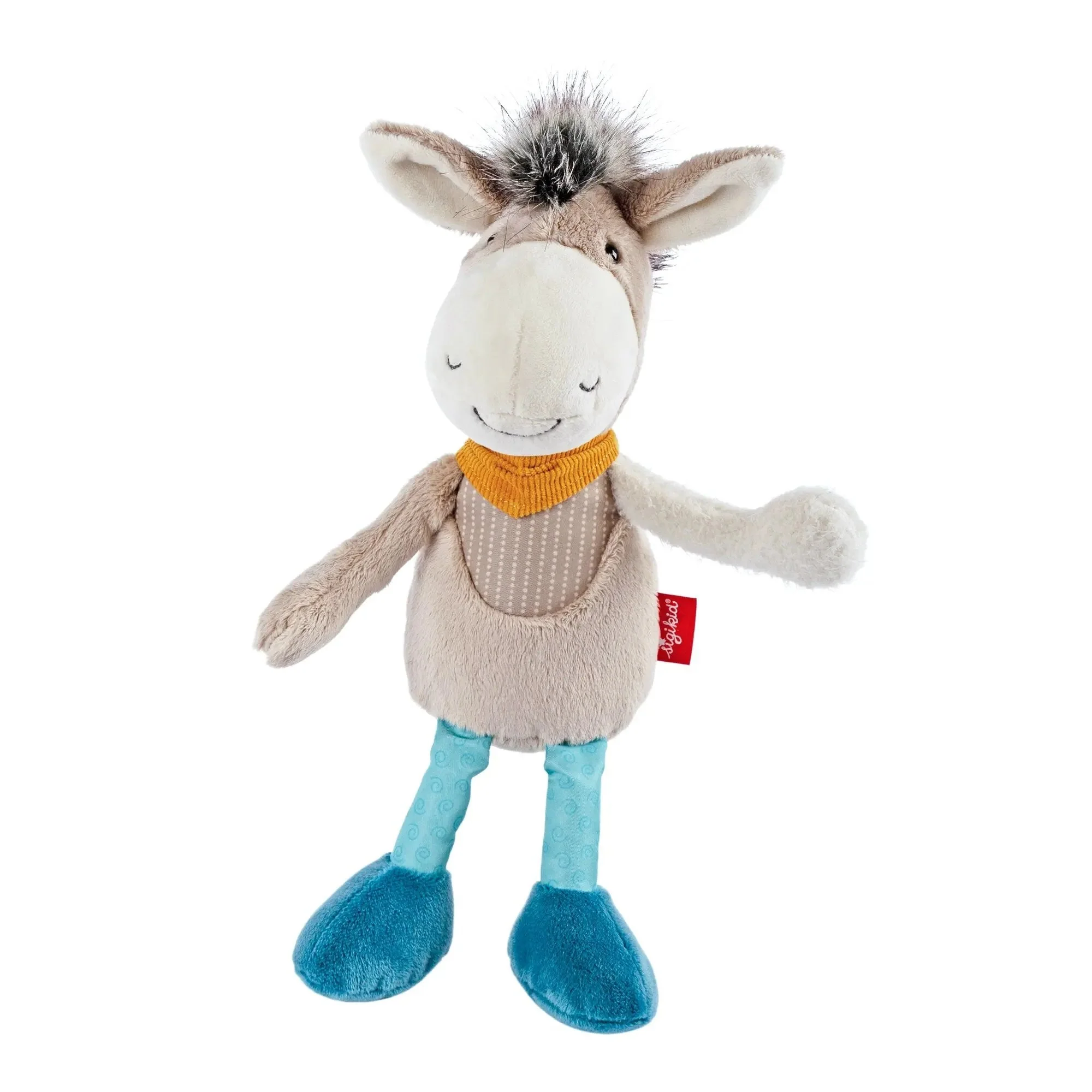 Sigikid Patchwork Donkey Plush Toy - Image 2