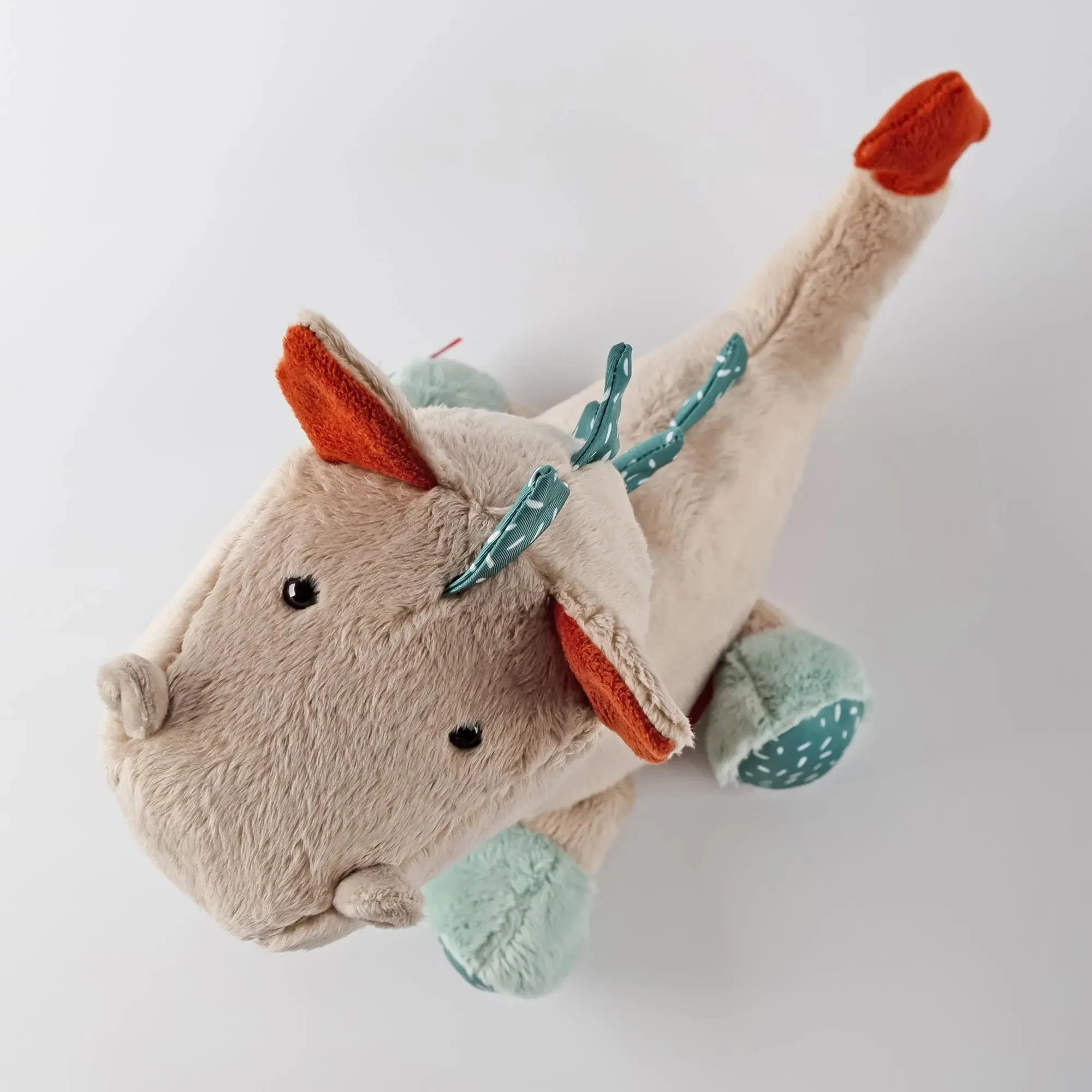 Sigikid Patchwork Dragon Plush Toy - Image 2