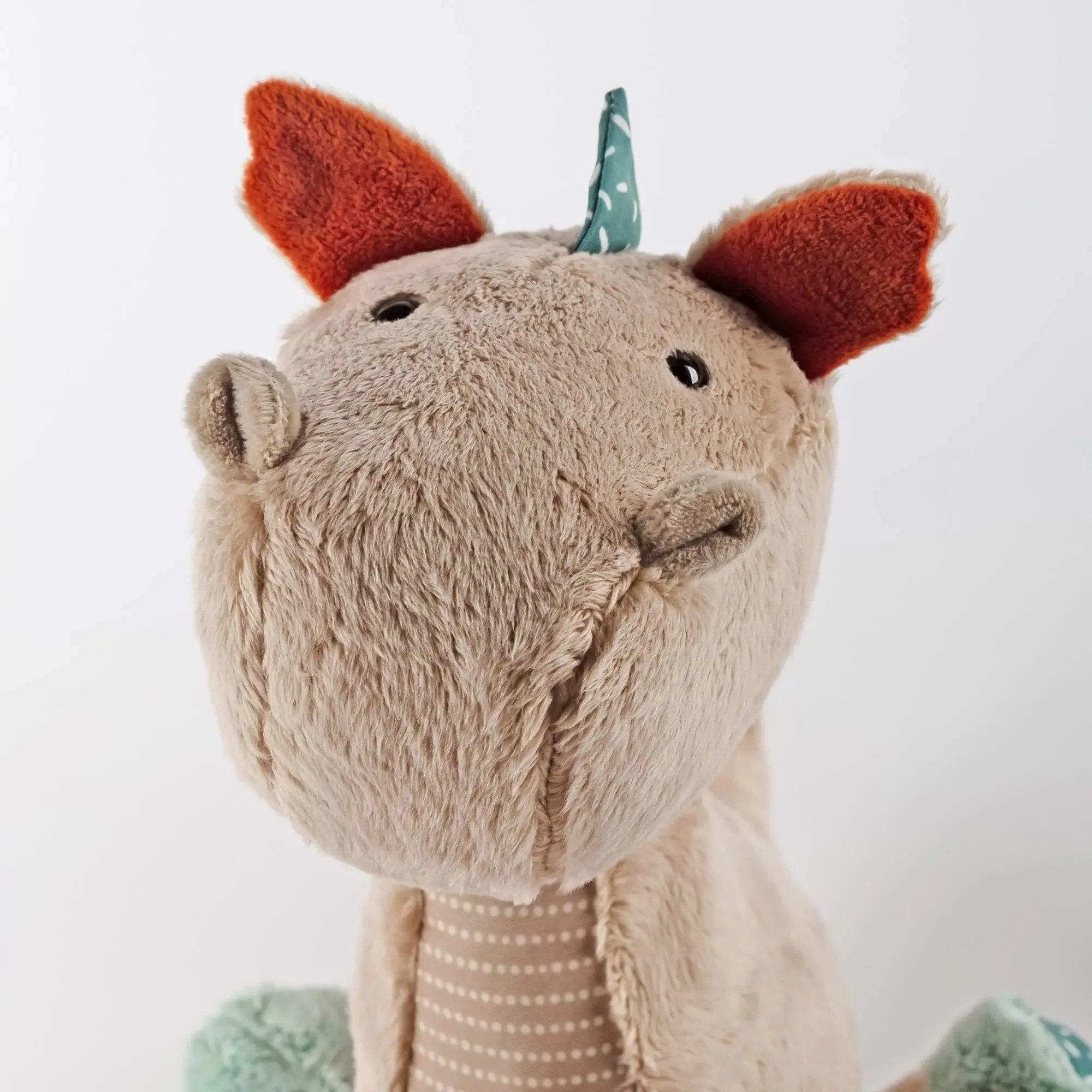 Sigikid Patchwork Dragon Plush Toy - Image 7