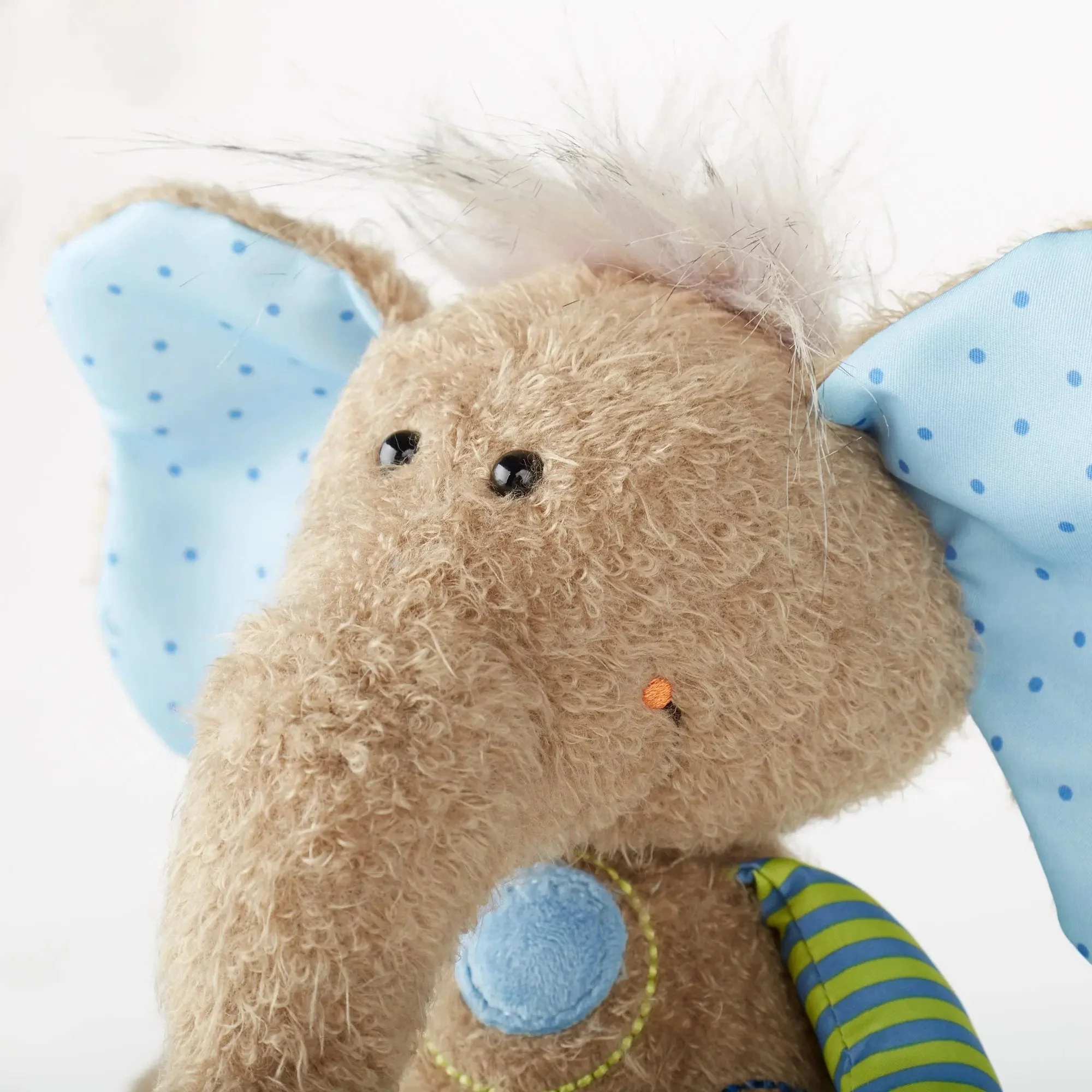 Sigikid Patchwork Elephant Plush Toy - Image 6