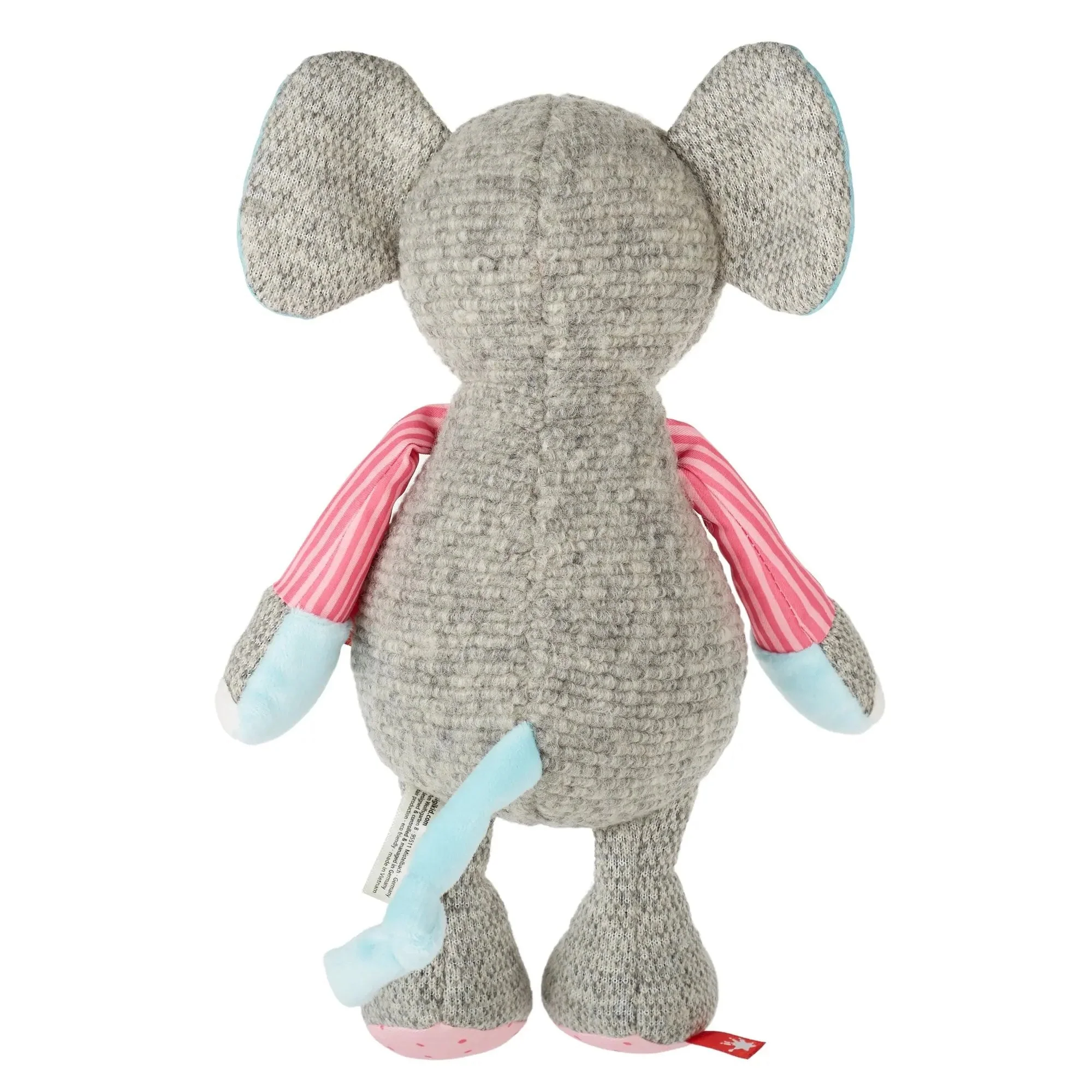 Sigikid Patchwork Flower Elephant Plush Toy - Image 7