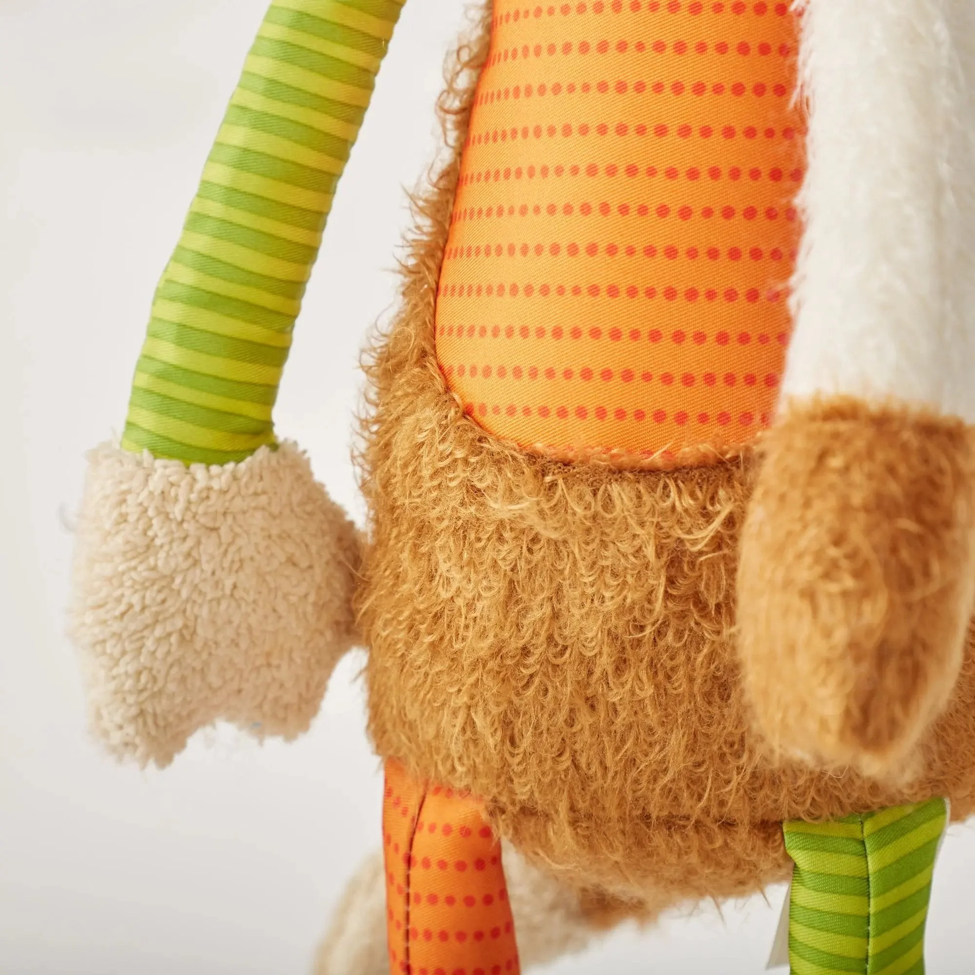 Sigikid Patchwork Fox Plush Toy - Image 4