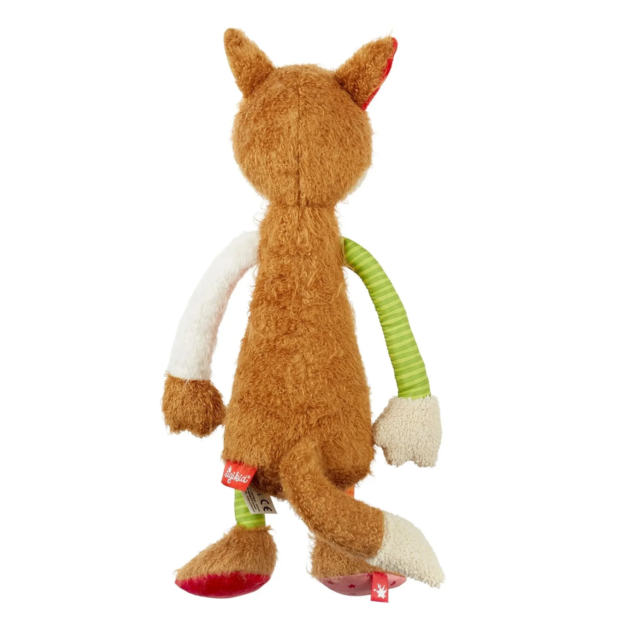 Sigikid Patchwork Fox Plush Toy - Image 6