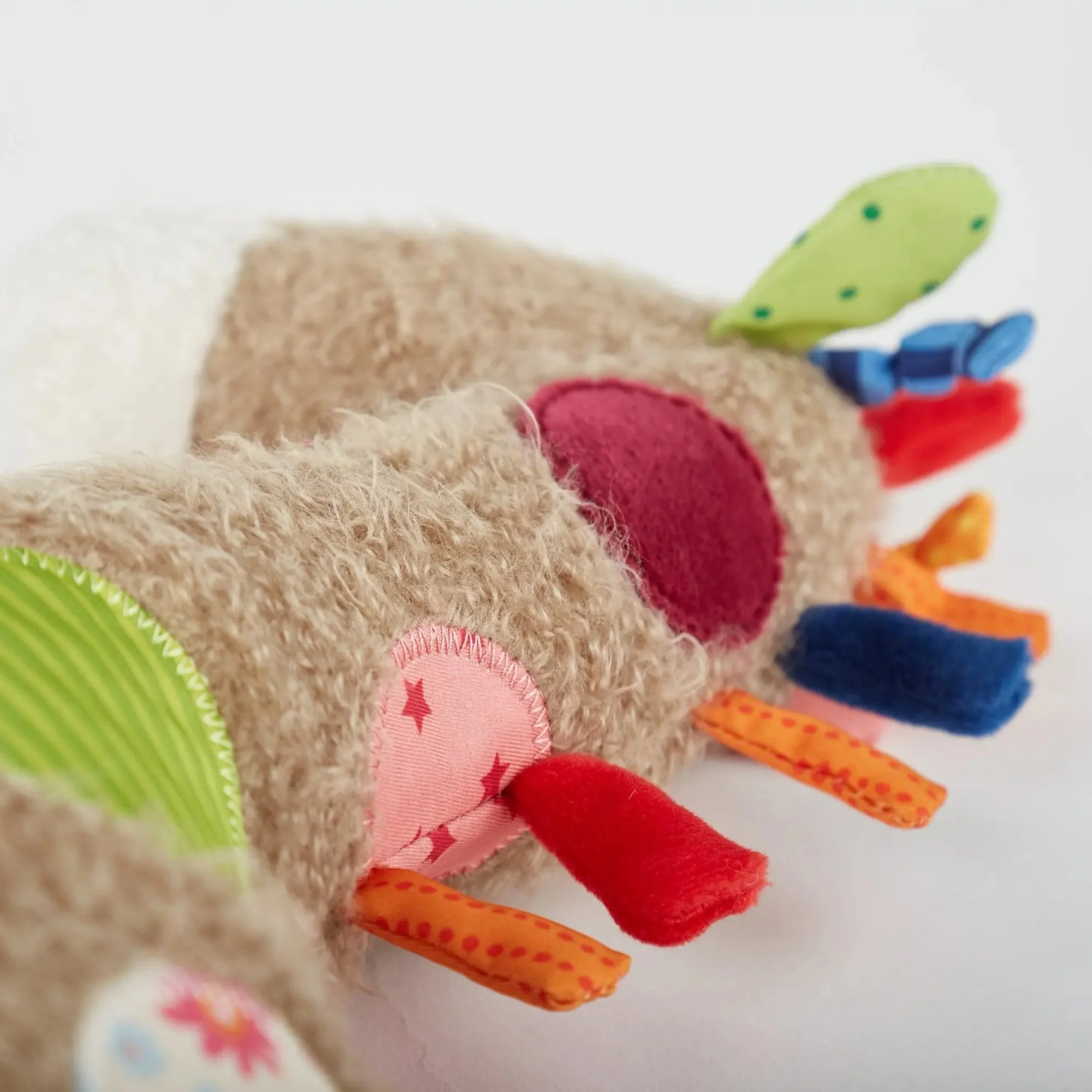 Sigikid Patchwork Giraffe Plush Toy - Image 3