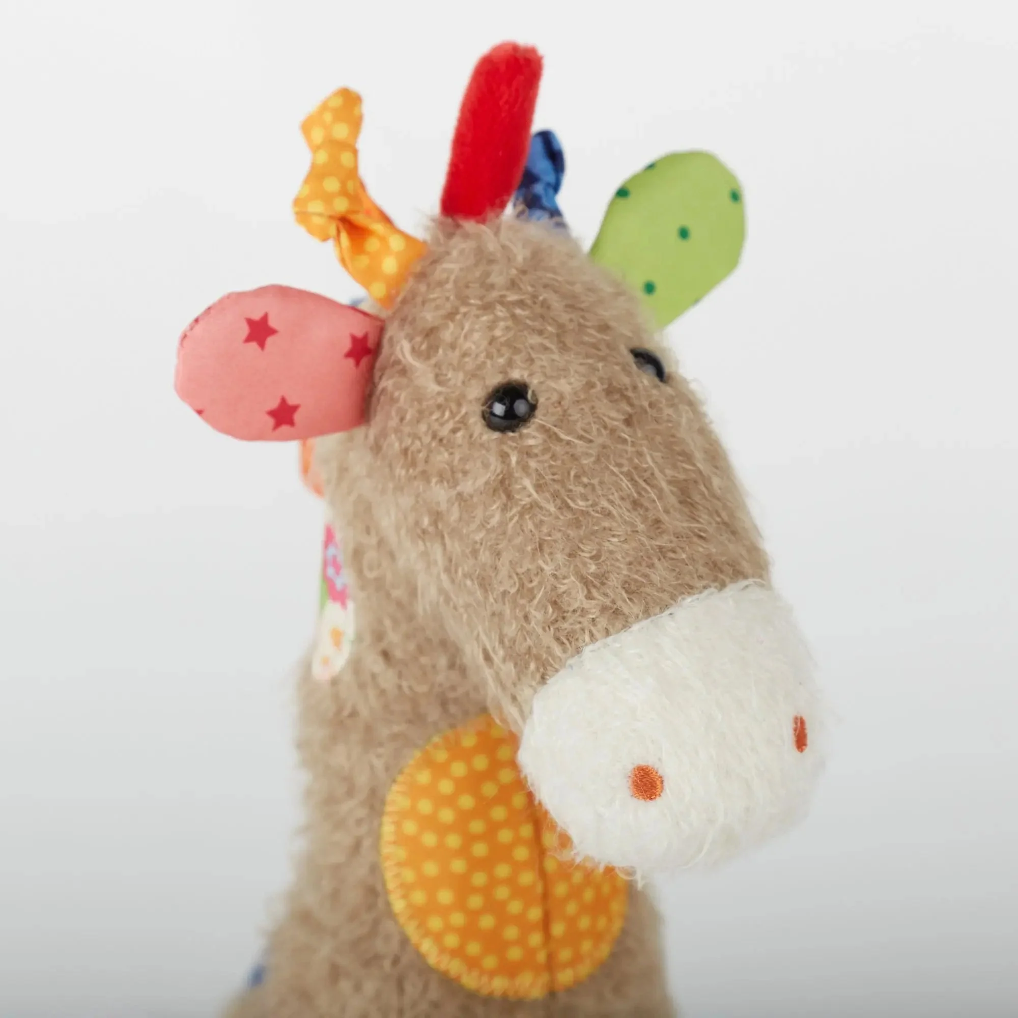 Sigikid Patchwork Giraffe Plush Toy - Image 7