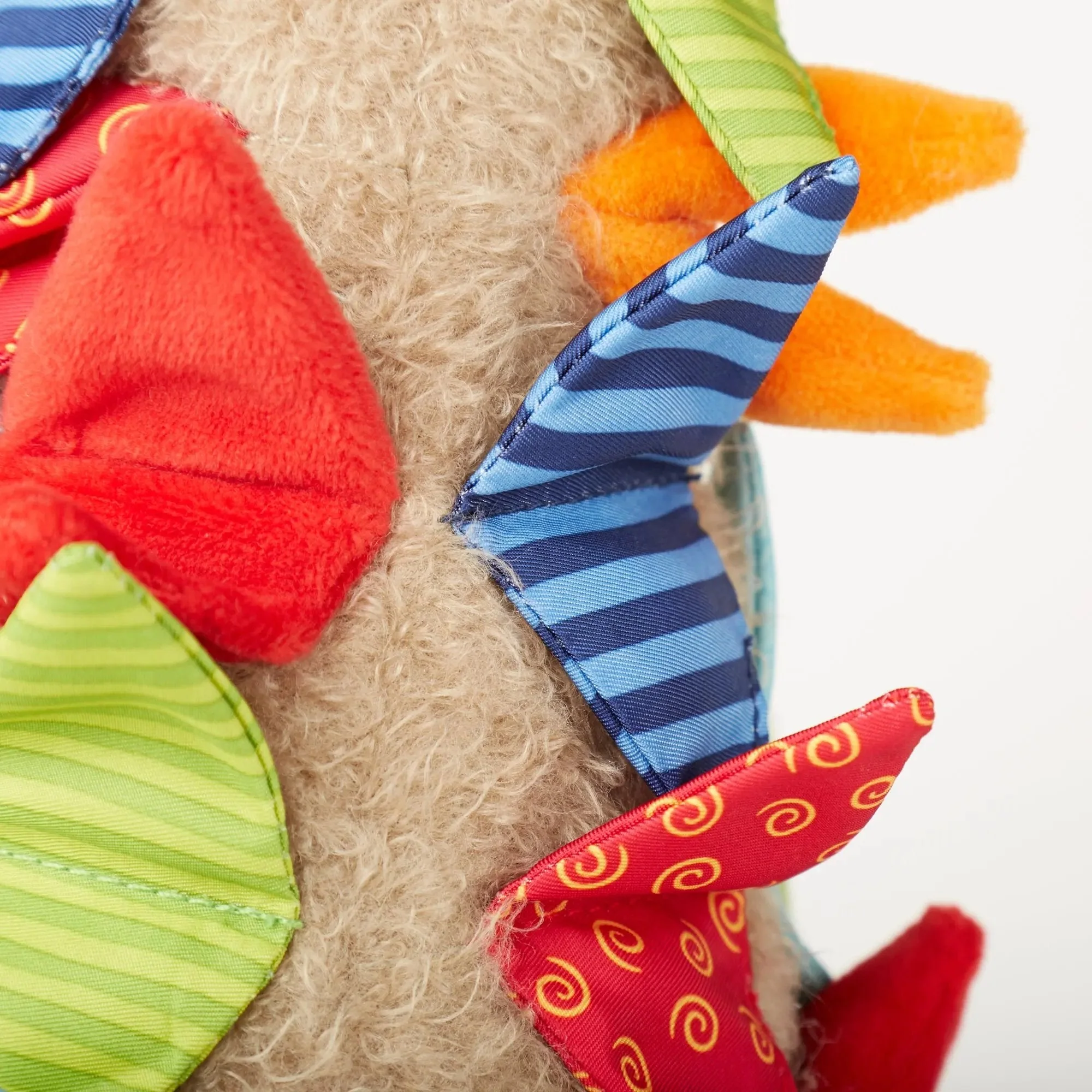 Sigikid Patchwork Hedgehog Plush Toy - Image 2
