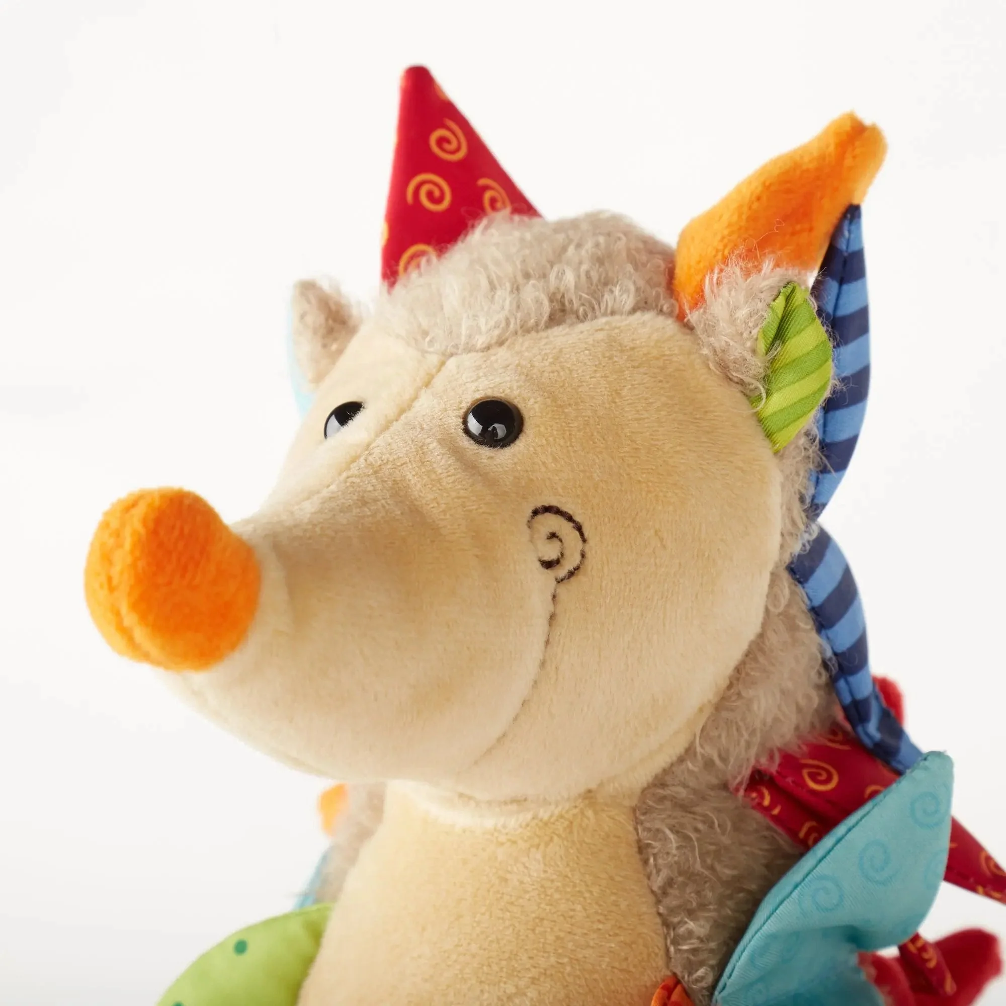 Sigikid Patchwork Hedgehog Plush Toy - Image 6