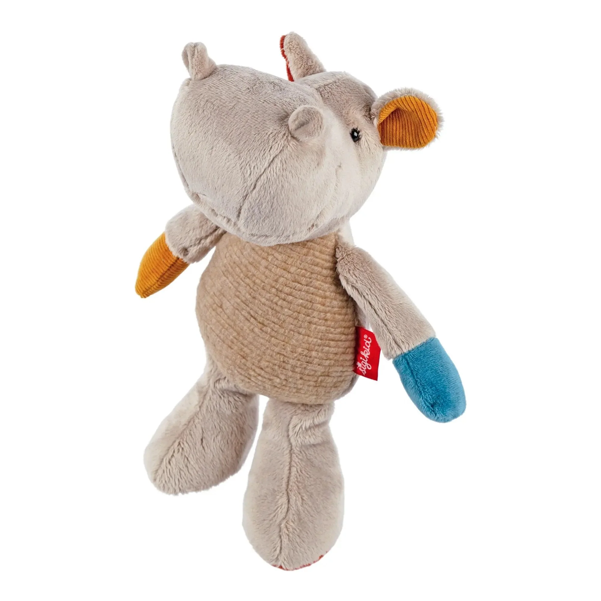 Sigikid Patchwork Hippo Plush Toy - Image 2