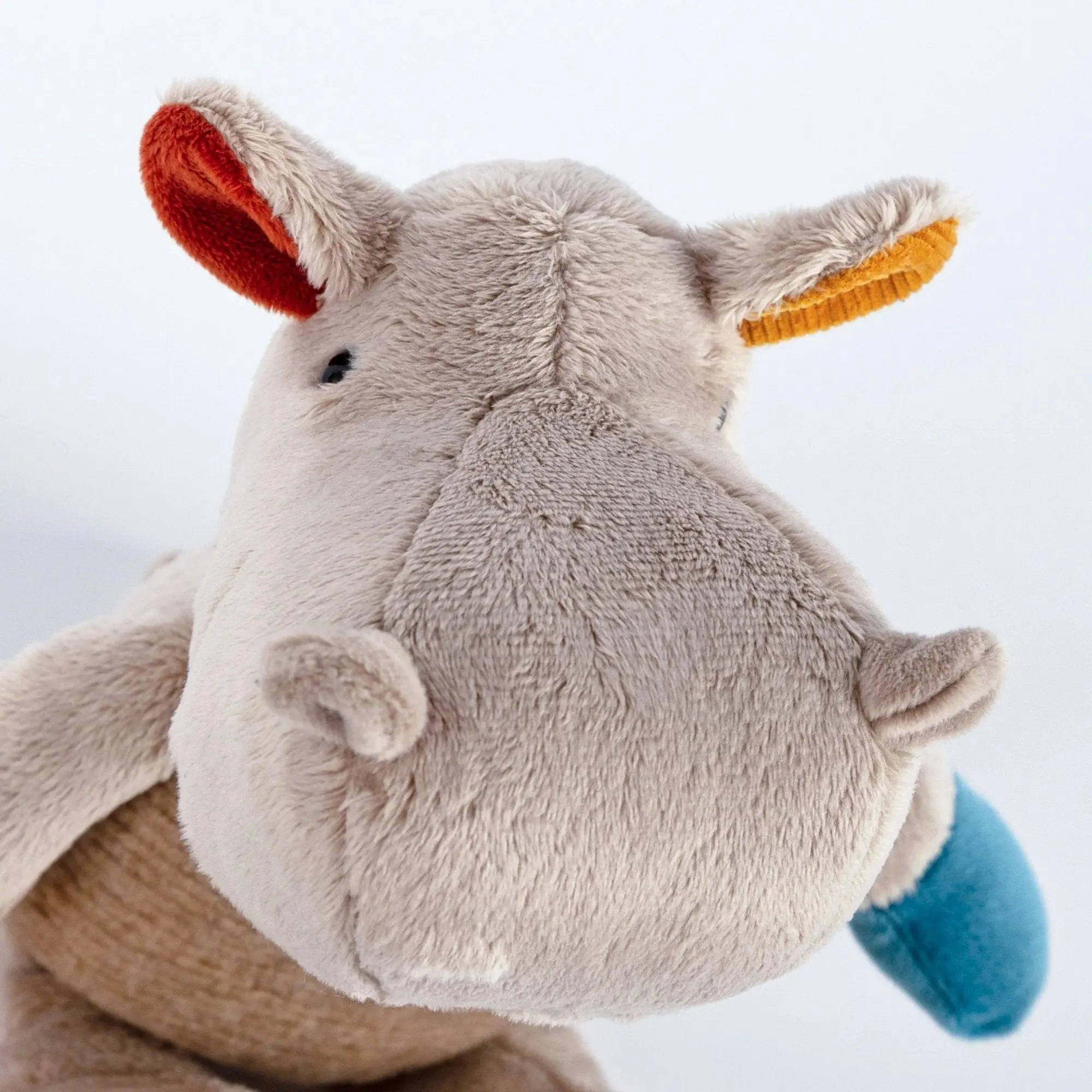 Sigikid Patchwork Hippo Plush Toy - Image 3