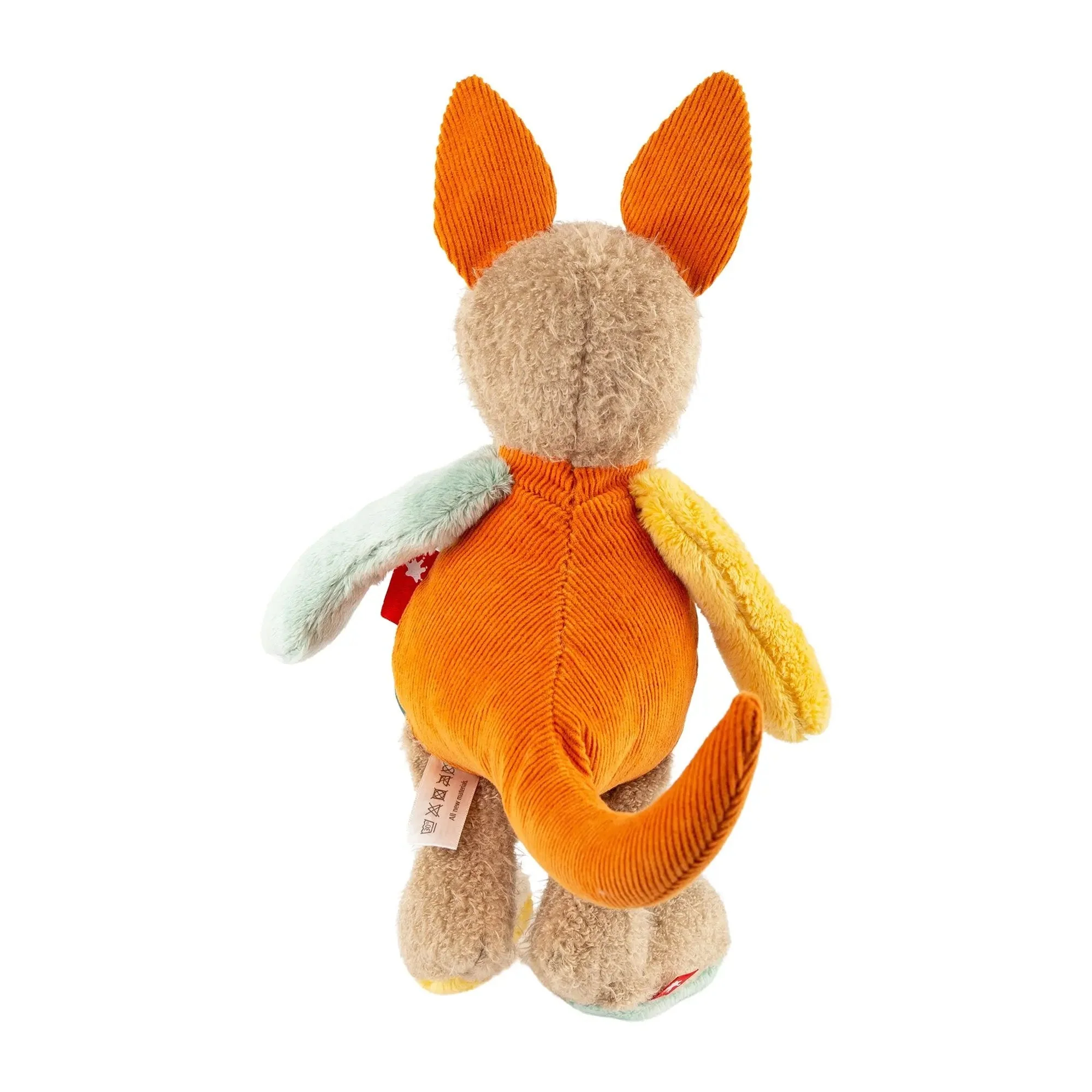 Sigikid Patchwork Kangaroo Plush Toy - Image 3