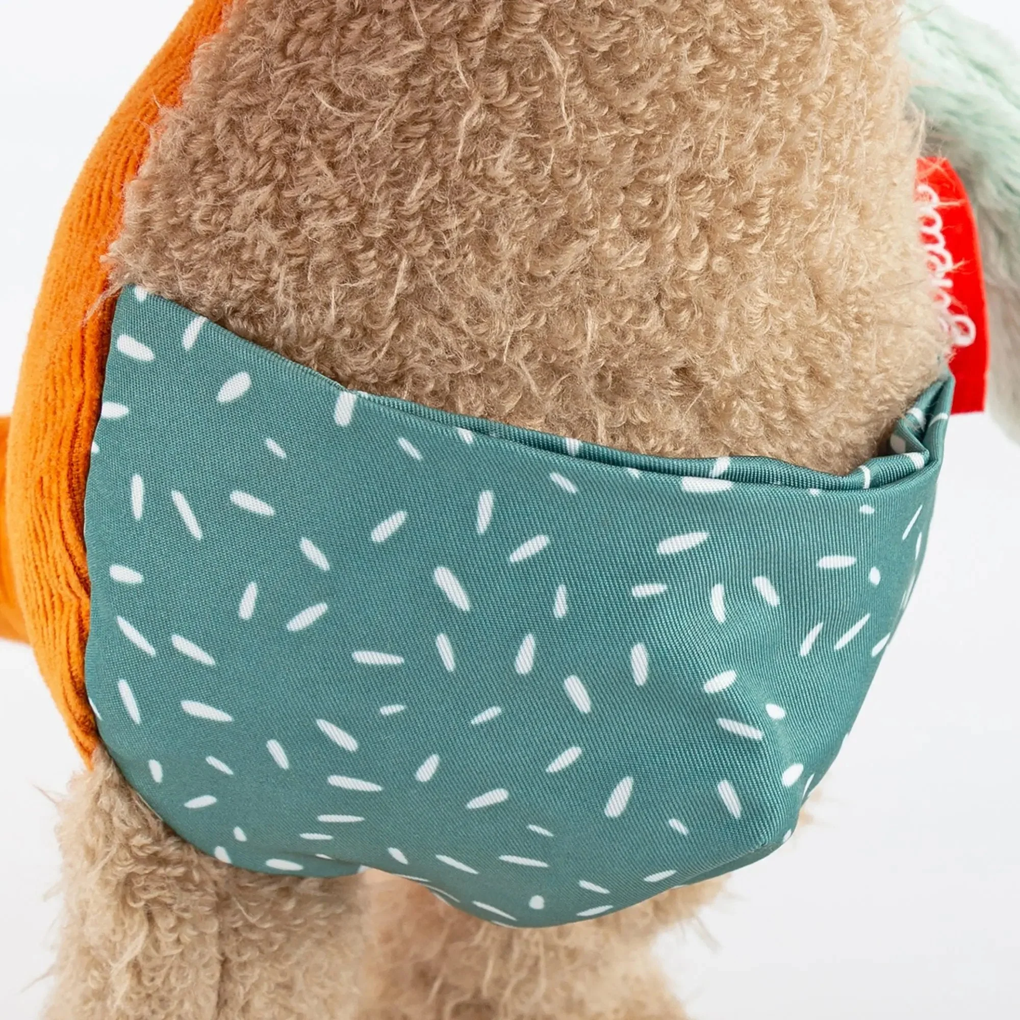 Sigikid Patchwork Kangaroo Plush Toy - Image 5