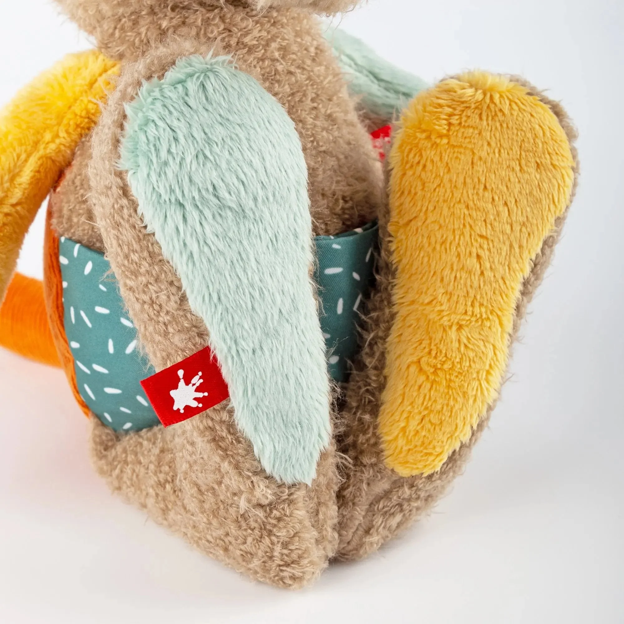 Sigikid Patchwork Kangaroo Plush Toy - Image 8