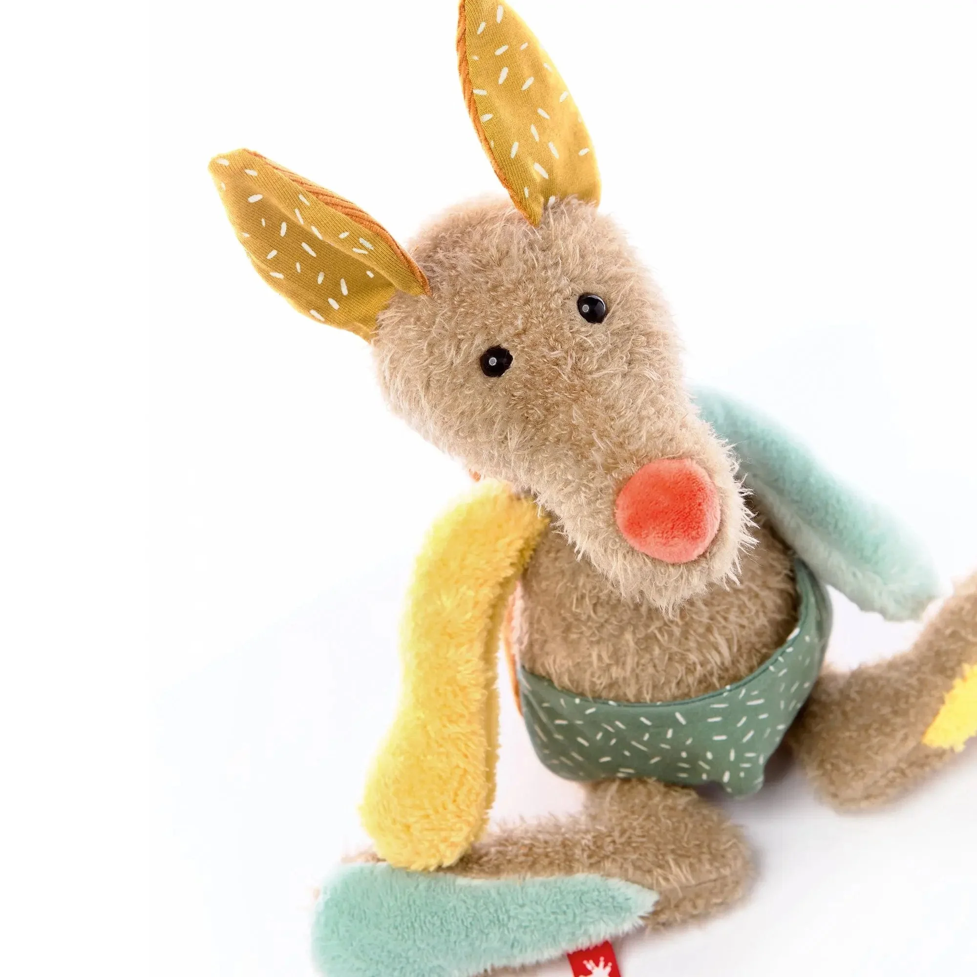 Sigikid Patchwork Kangaroo Plush Toy - Image 9