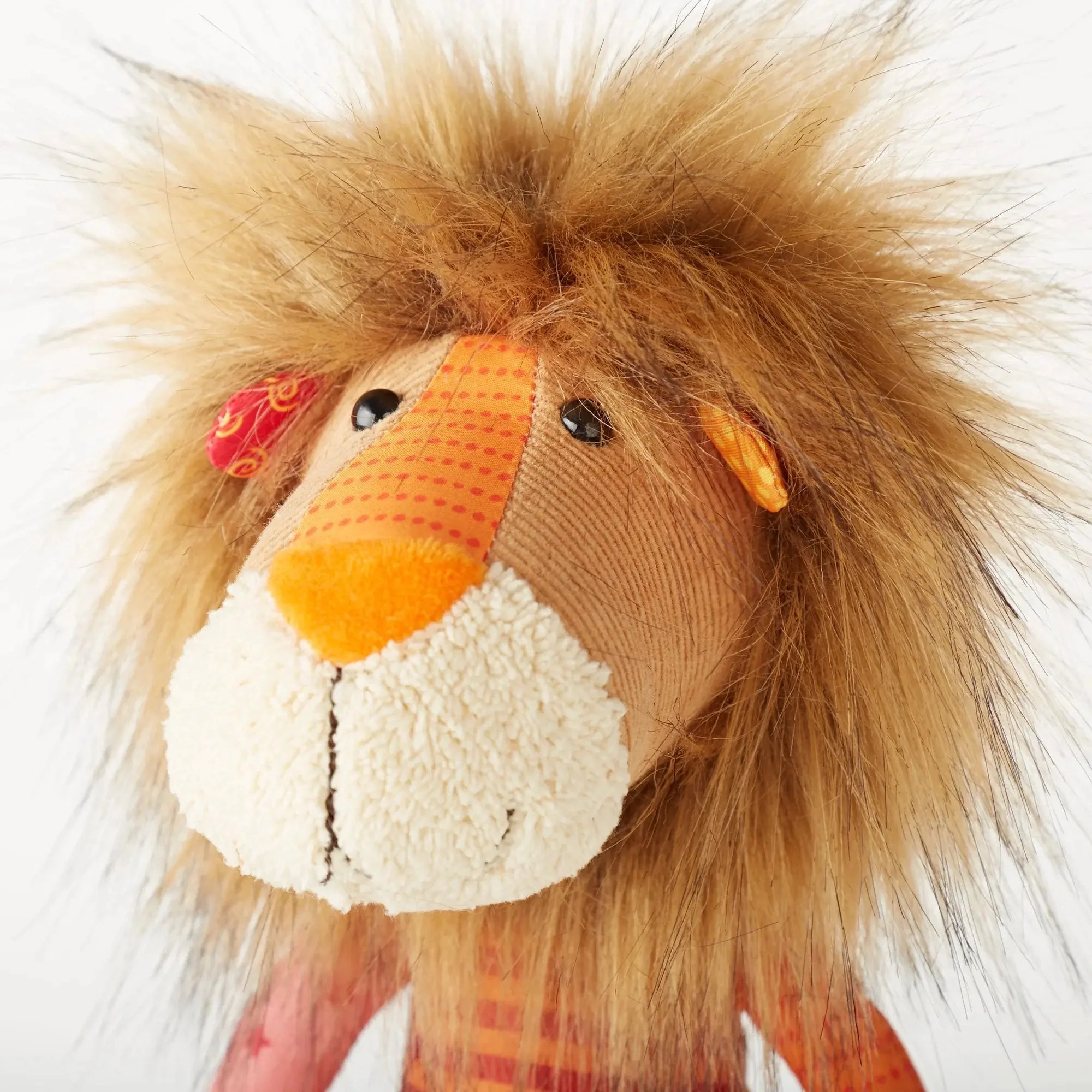 Sigikid Patchwork Lion Plush Toy - Image 2