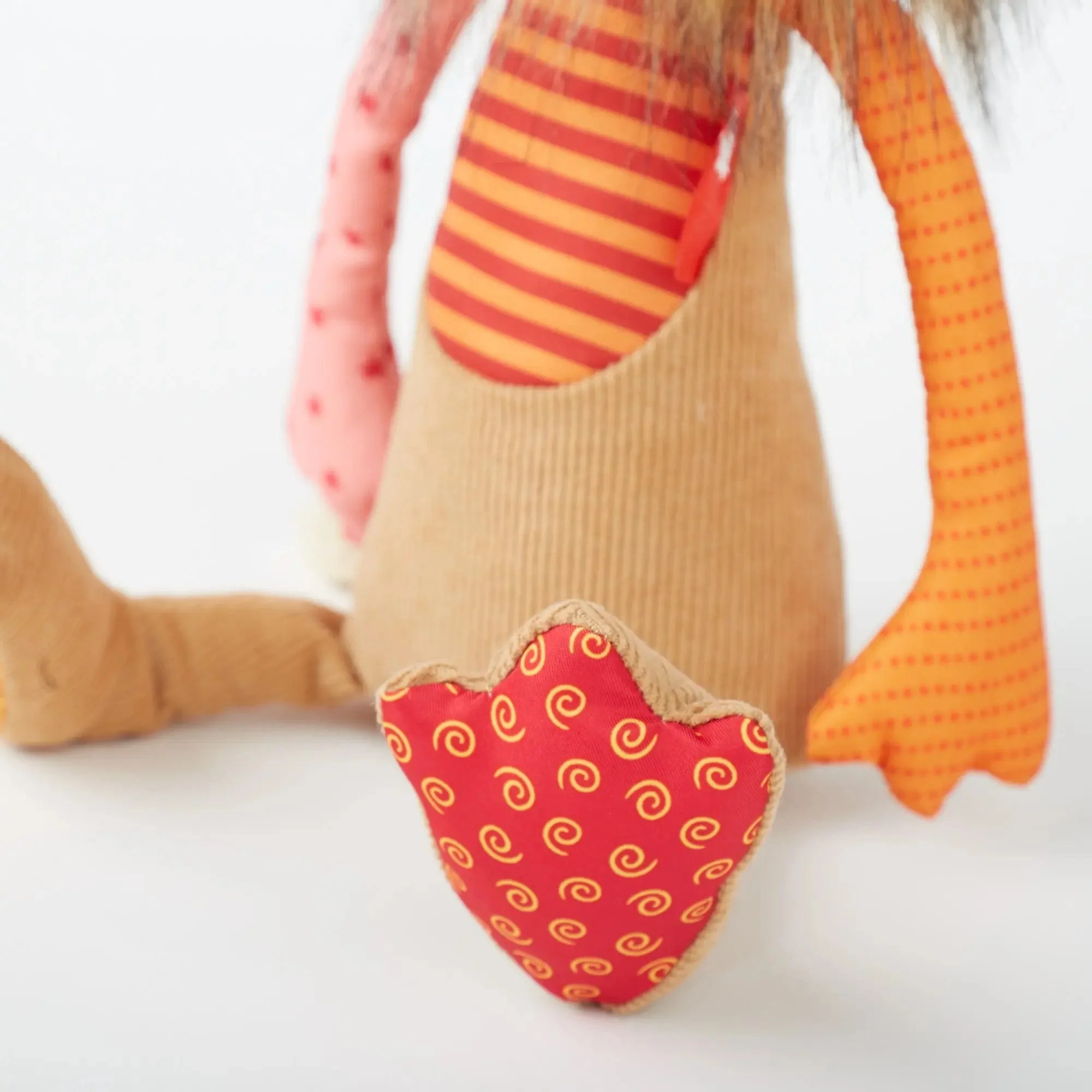 Sigikid Patchwork Lion Plush Toy - Image 6