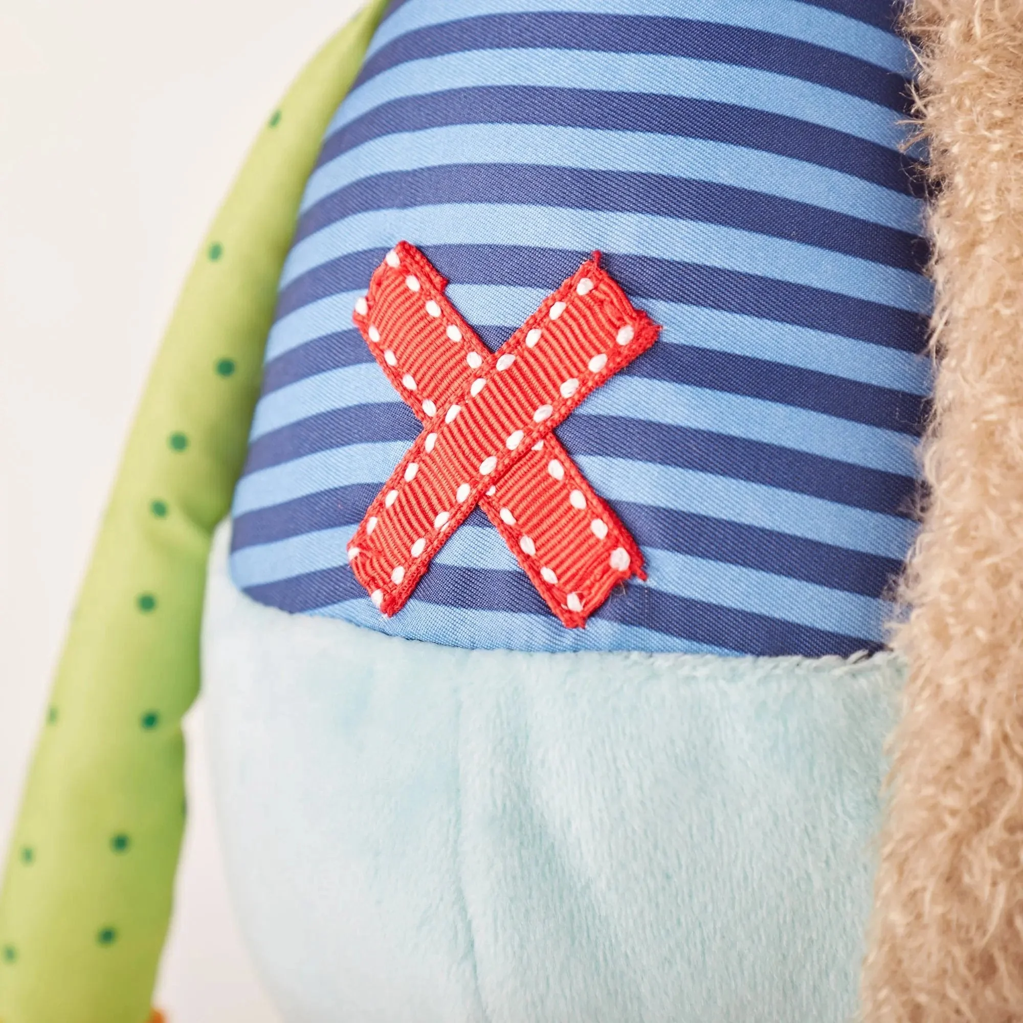 Sigikid Patchwork Monkey Plush Toy - Image 2