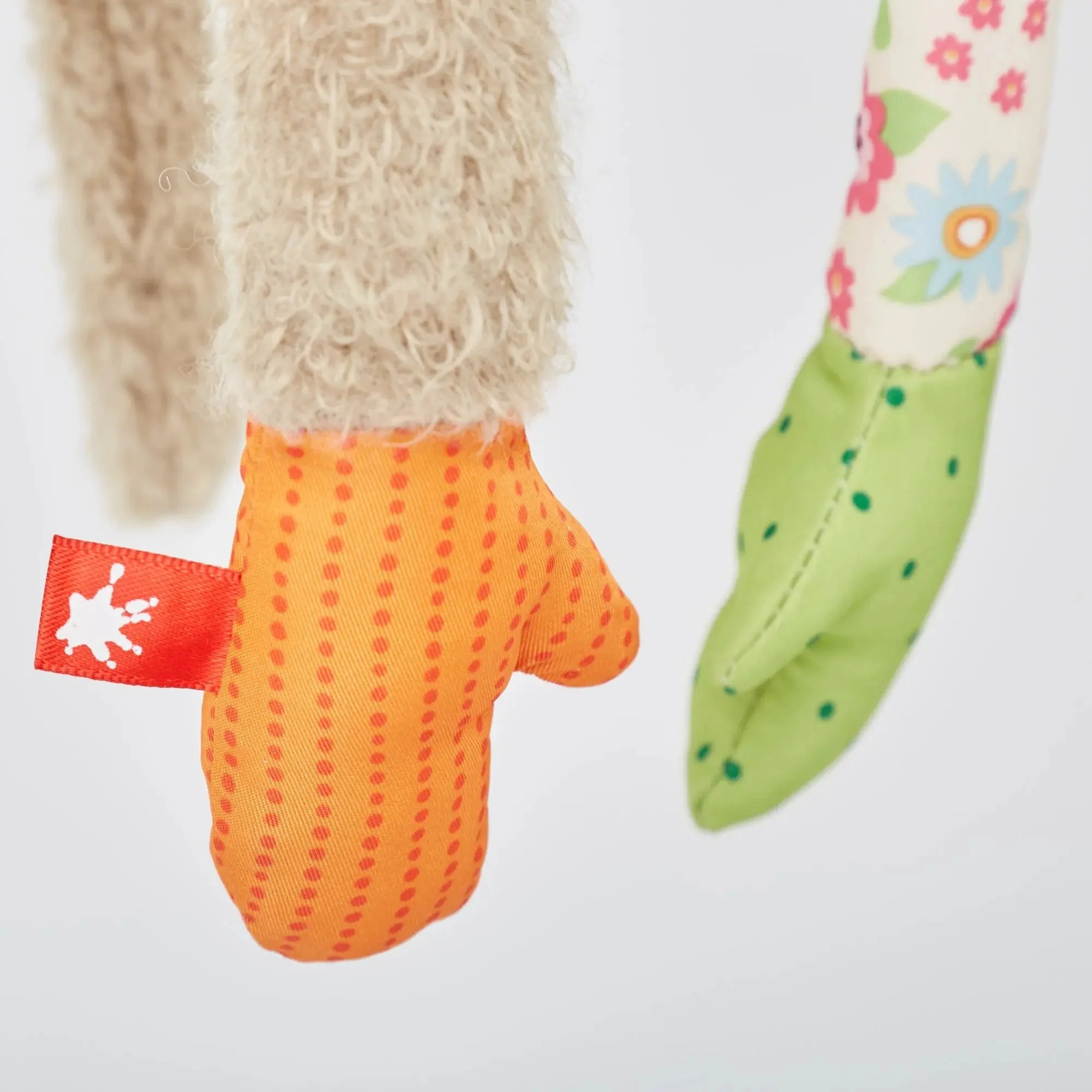 Sigikid Patchwork Monkey Plush Toy - Image 5
