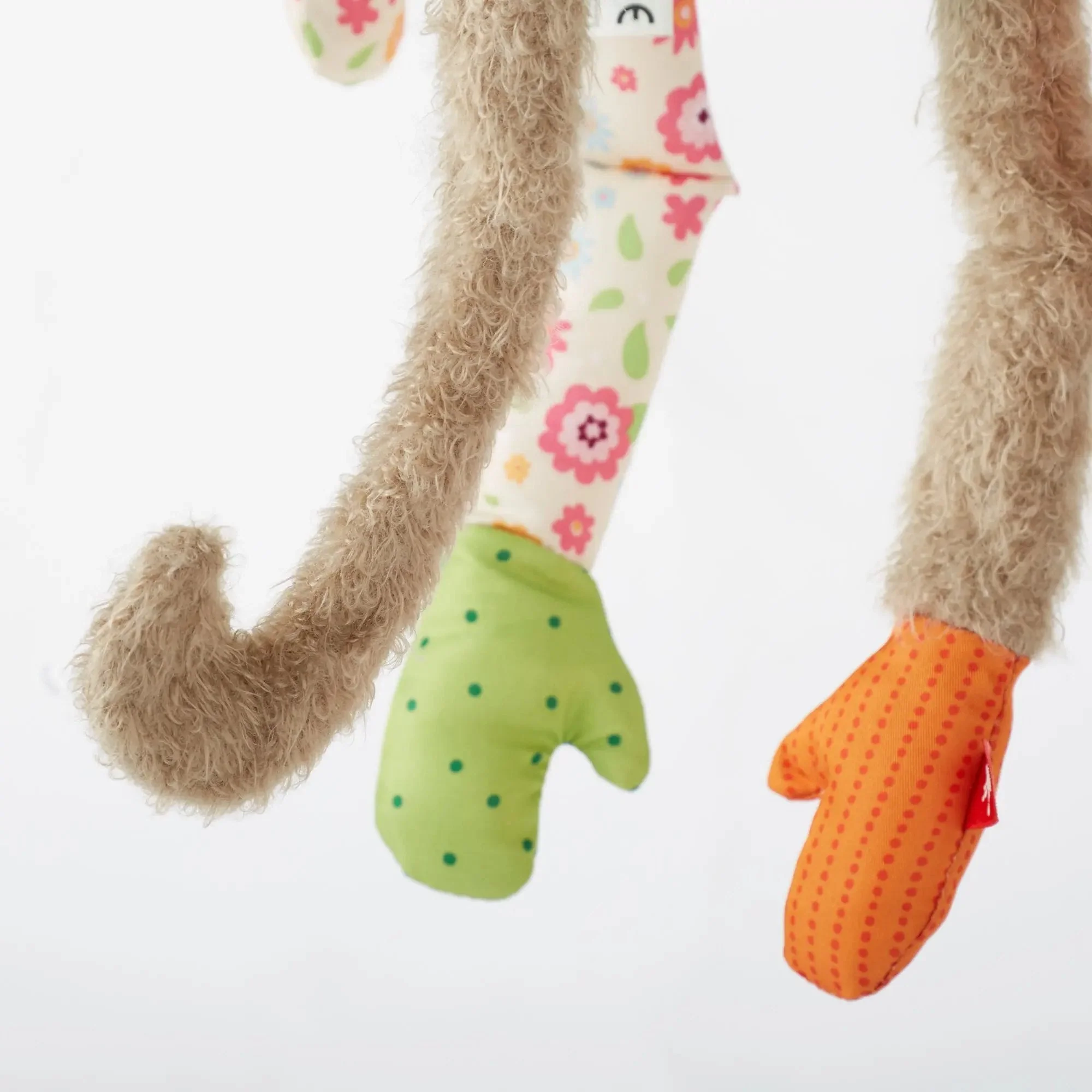 Sigikid Patchwork Monkey Plush Toy - Image 7