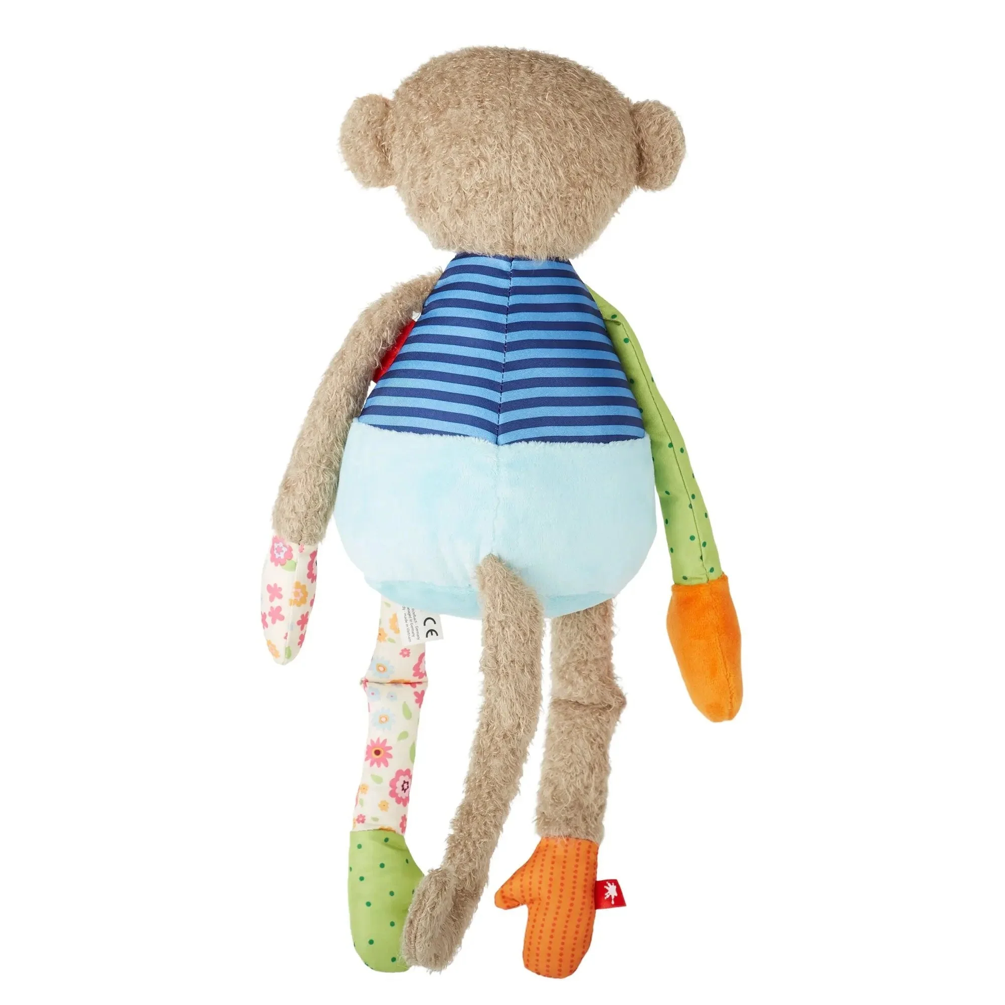 Sigikid Patchwork Monkey Plush Toy - Image 8
