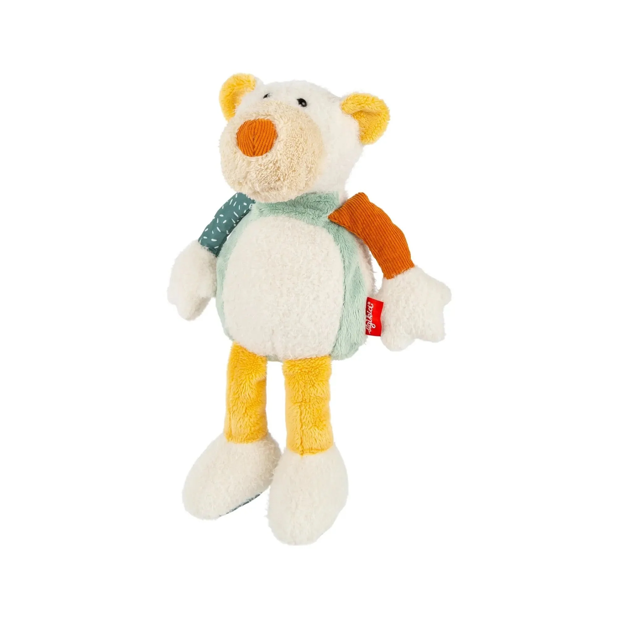 Sigikid Patchwork Polar Bear Plush Toy - Image 2