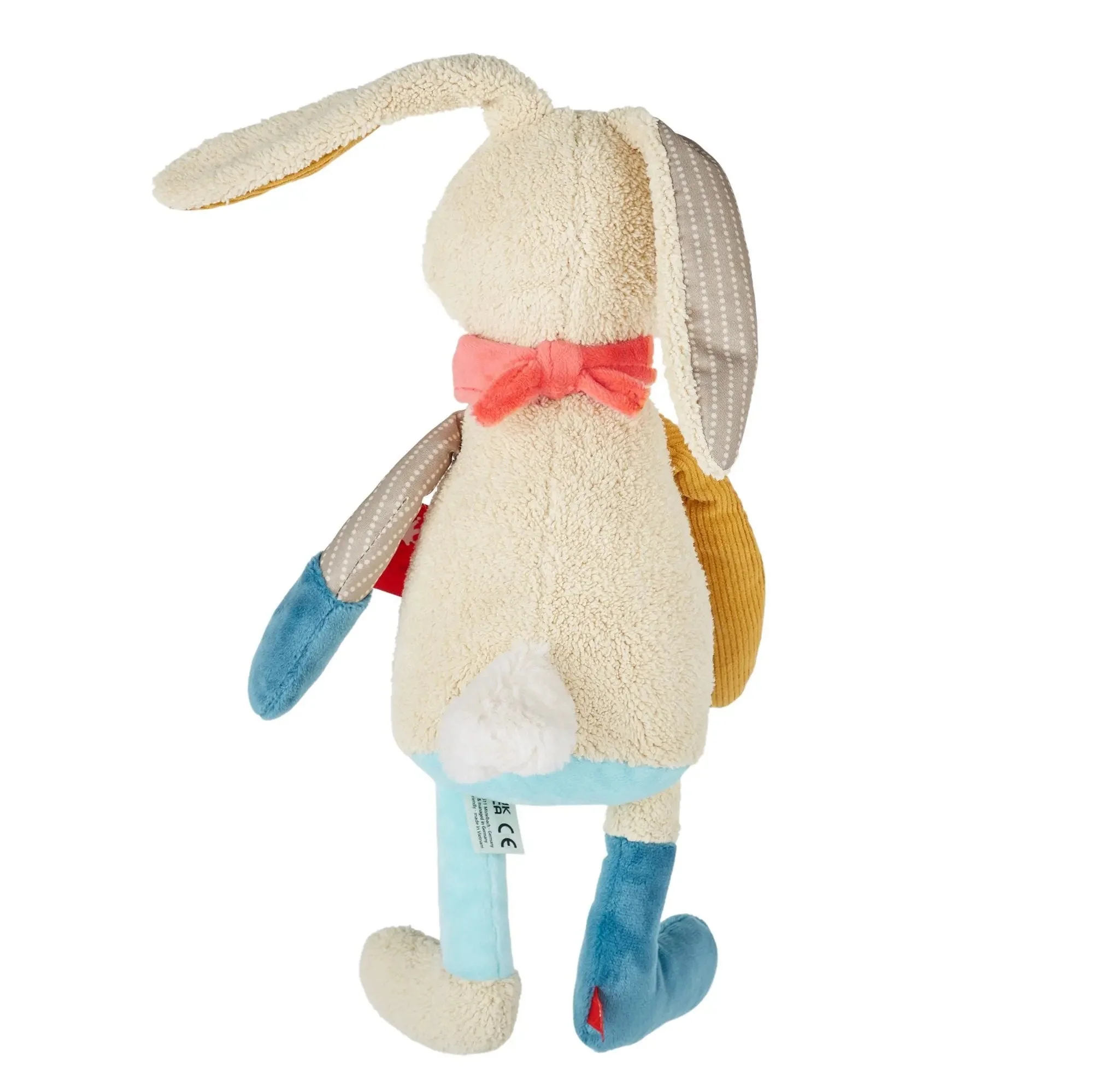 Sigikid Patchwork Rabbit Plush Toy - Image 9