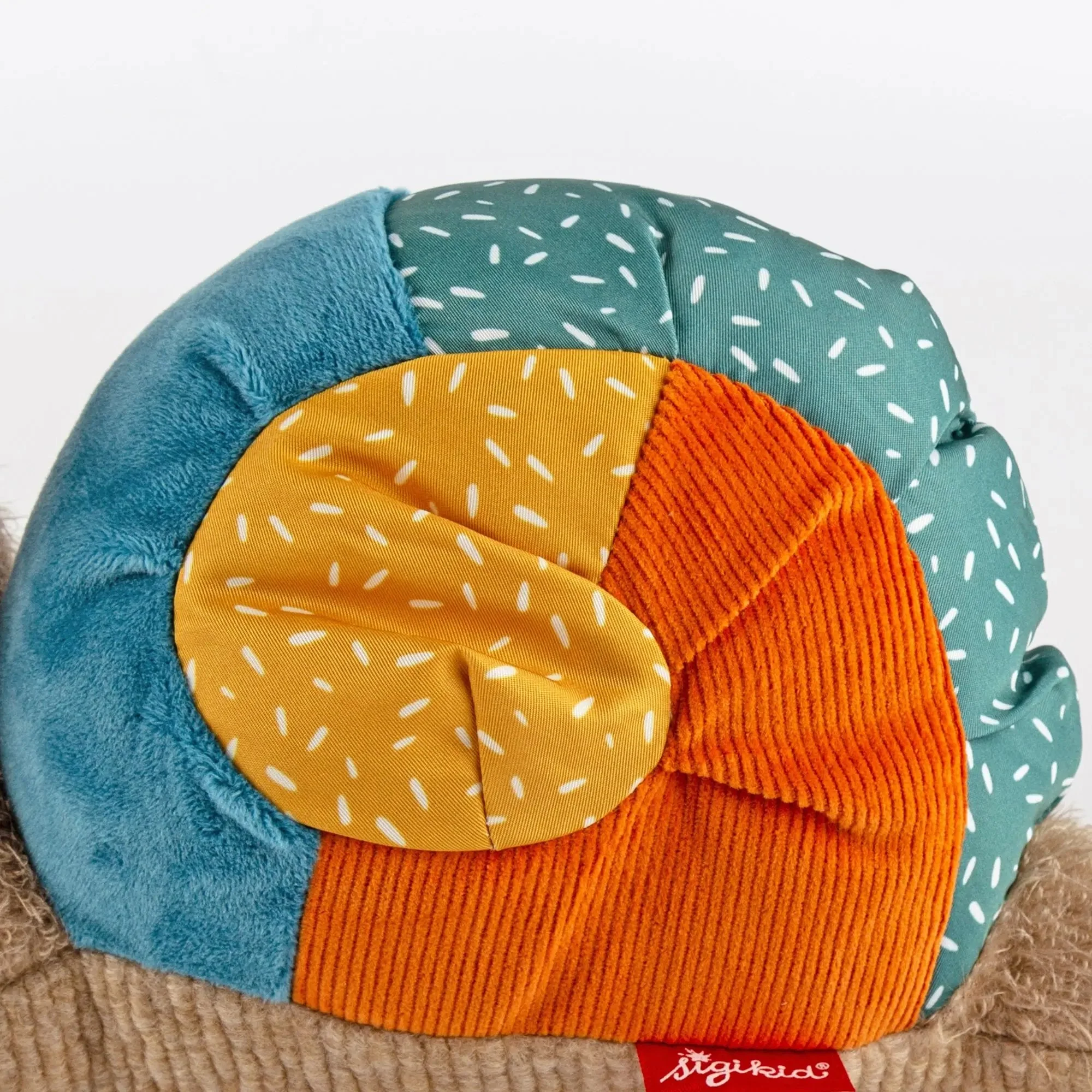 Sigikid Patchwork Snail Plush Toy - Image 4
