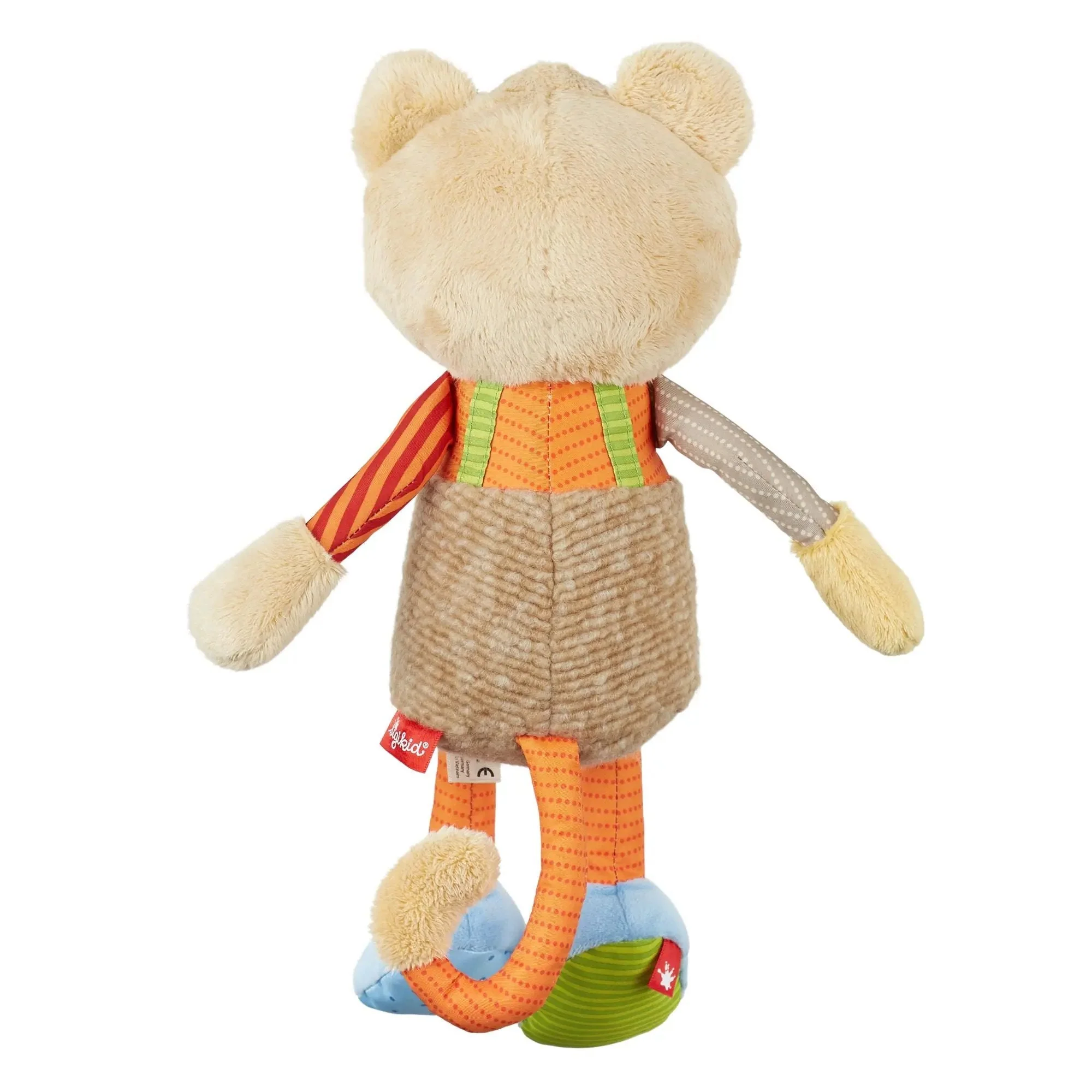 Sigikid Patchwork Tiger Plush Toy - Image 2