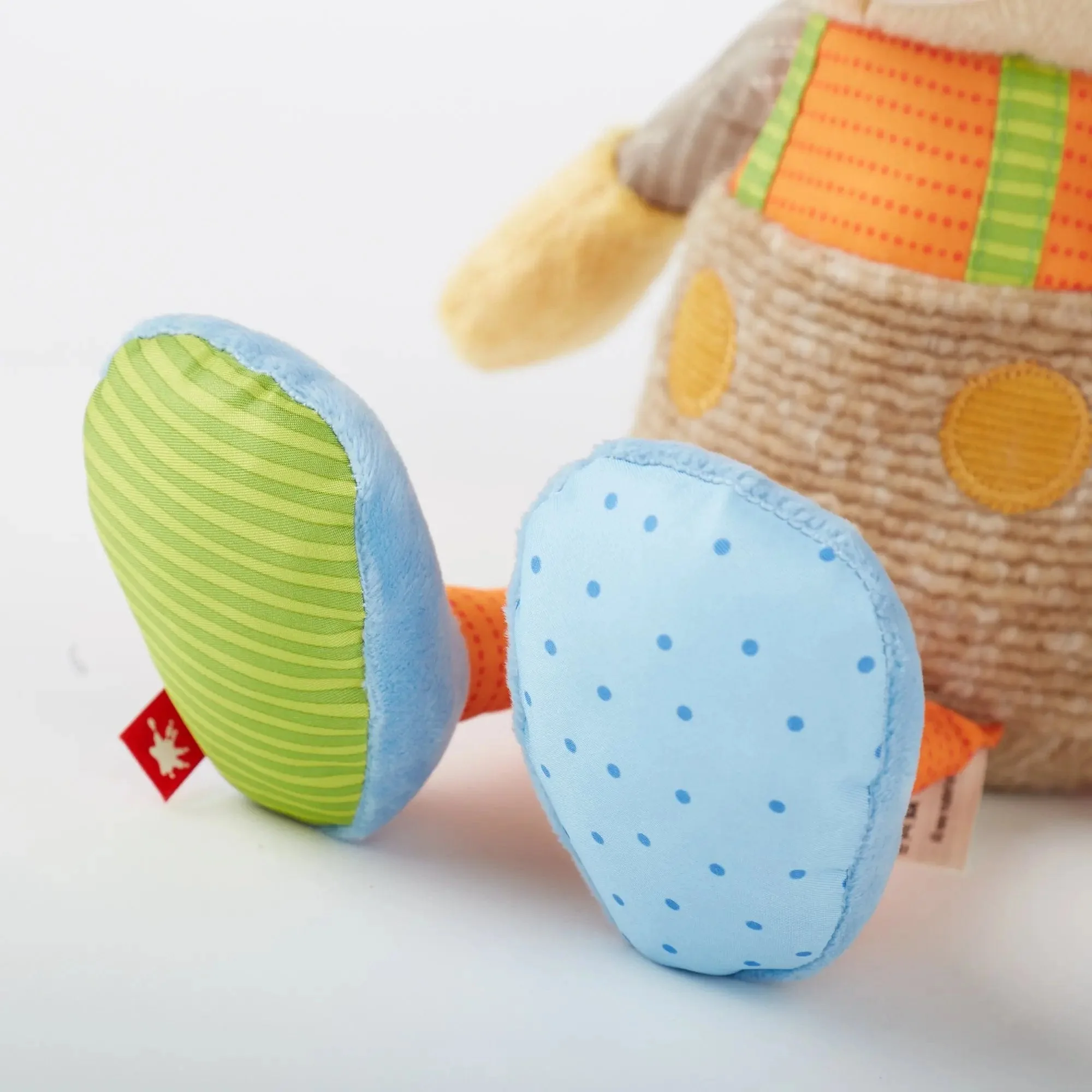 Sigikid Patchwork Tiger Plush Toy - Image 3