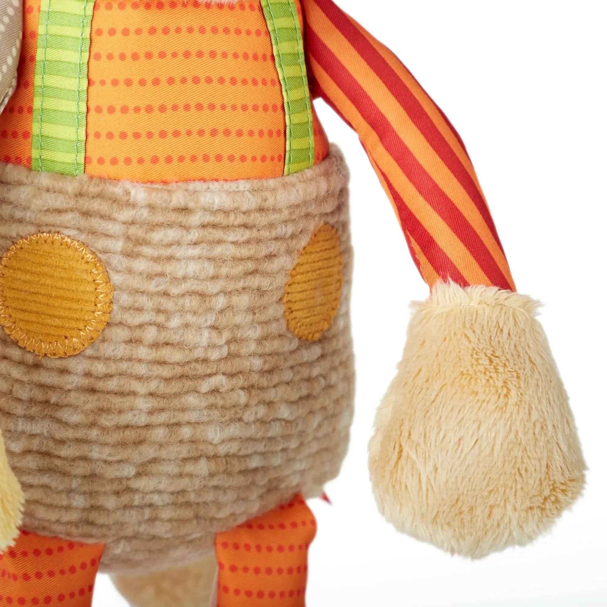 Sigikid Patchwork Tiger Plush Toy - Image 5