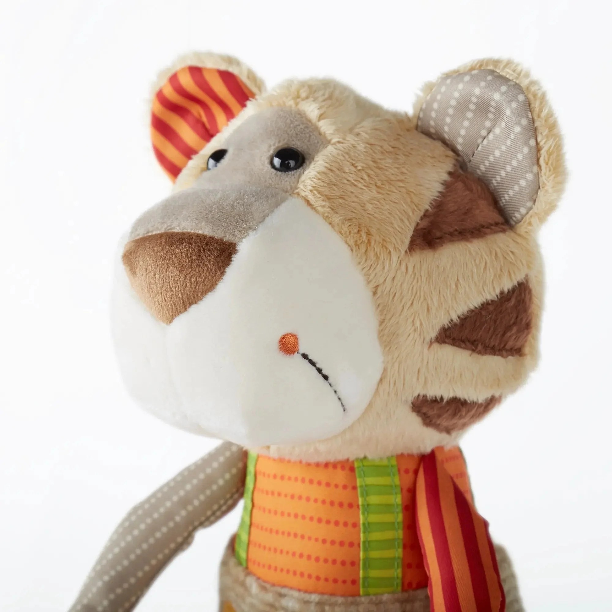 Sigikid Patchwork Tiger Plush Toy - Image 6