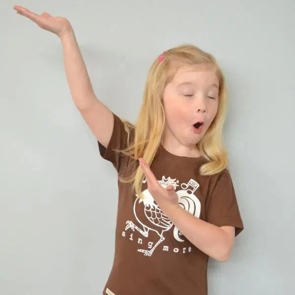 Uni-T "Sing More" Rooster T-Shirt for Kids - Image 7
