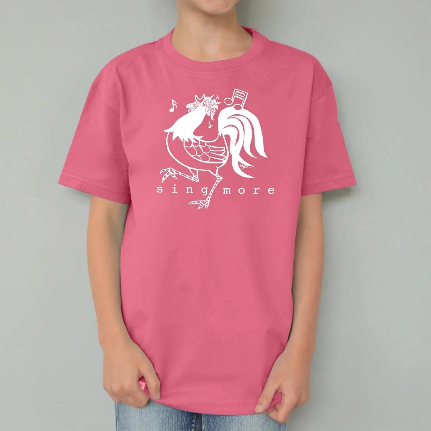 Uni-T "Sing More" Rooster T-Shirt for Kids - Image 9
